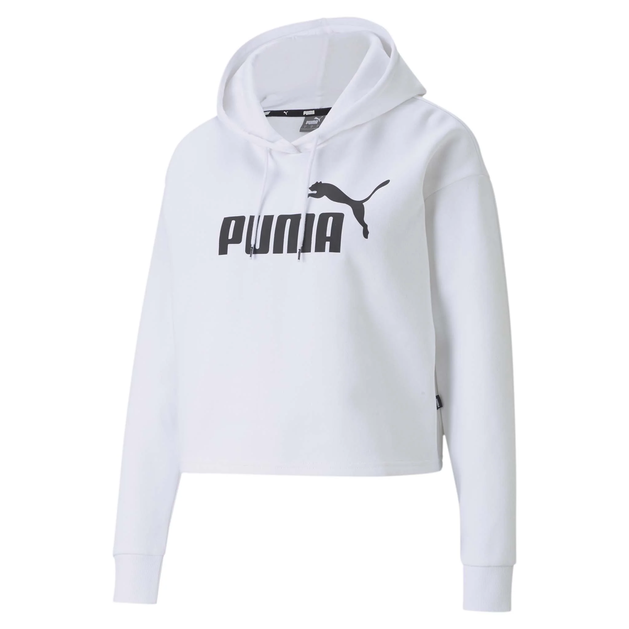 Puma Sweatshirt Essential Cropped Logo Hoodie FL pour femme - Image 2