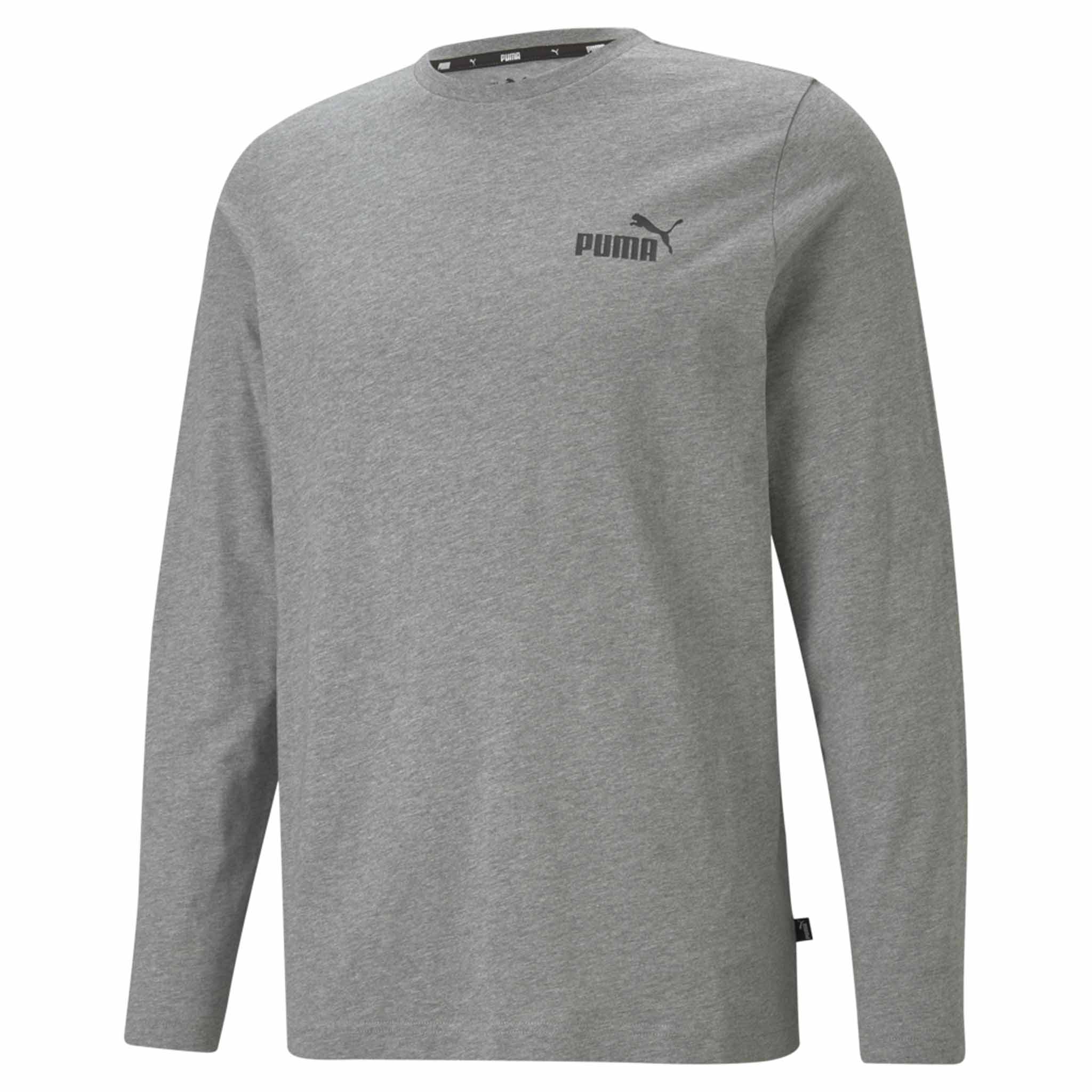 Puma t-shirt à manches longues Essential Small Logo pour homme - Image 5