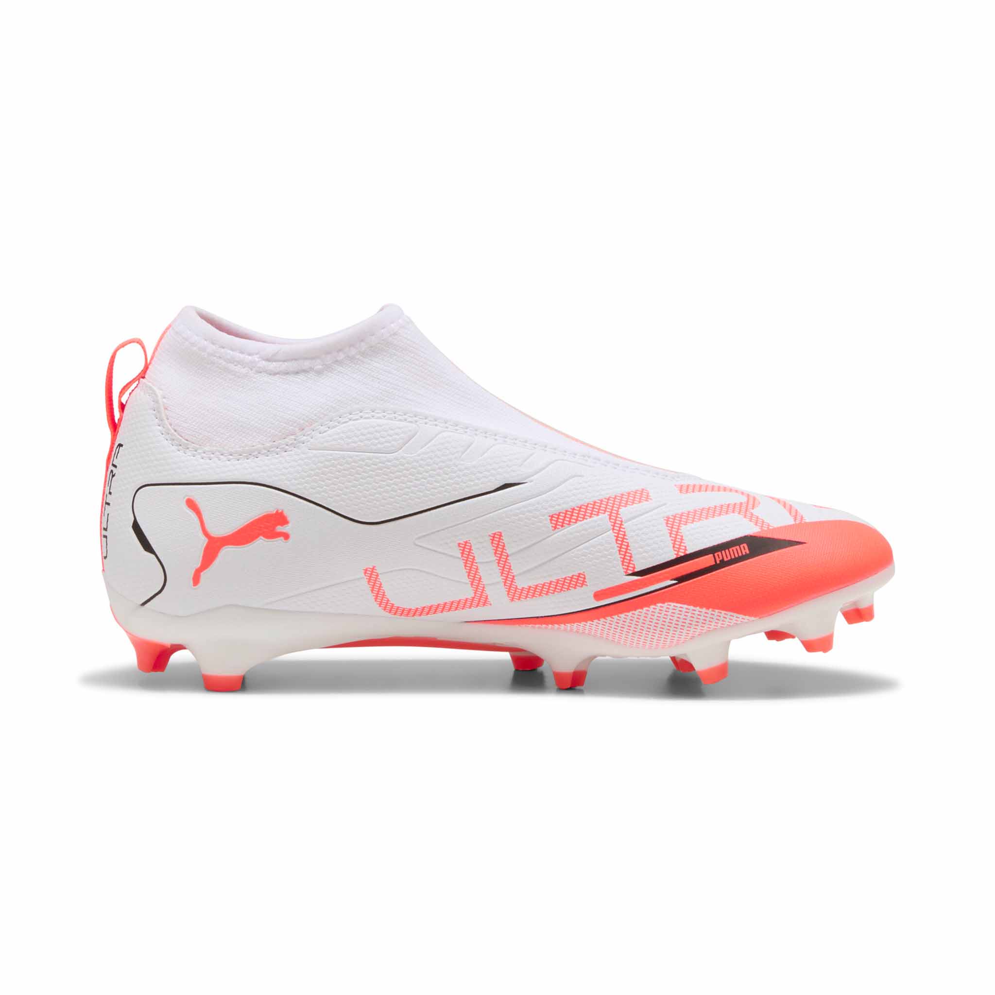 Puma Ultra 5 Match+ LL FG/AG chaussures de soccer à crampons junior - Image 2