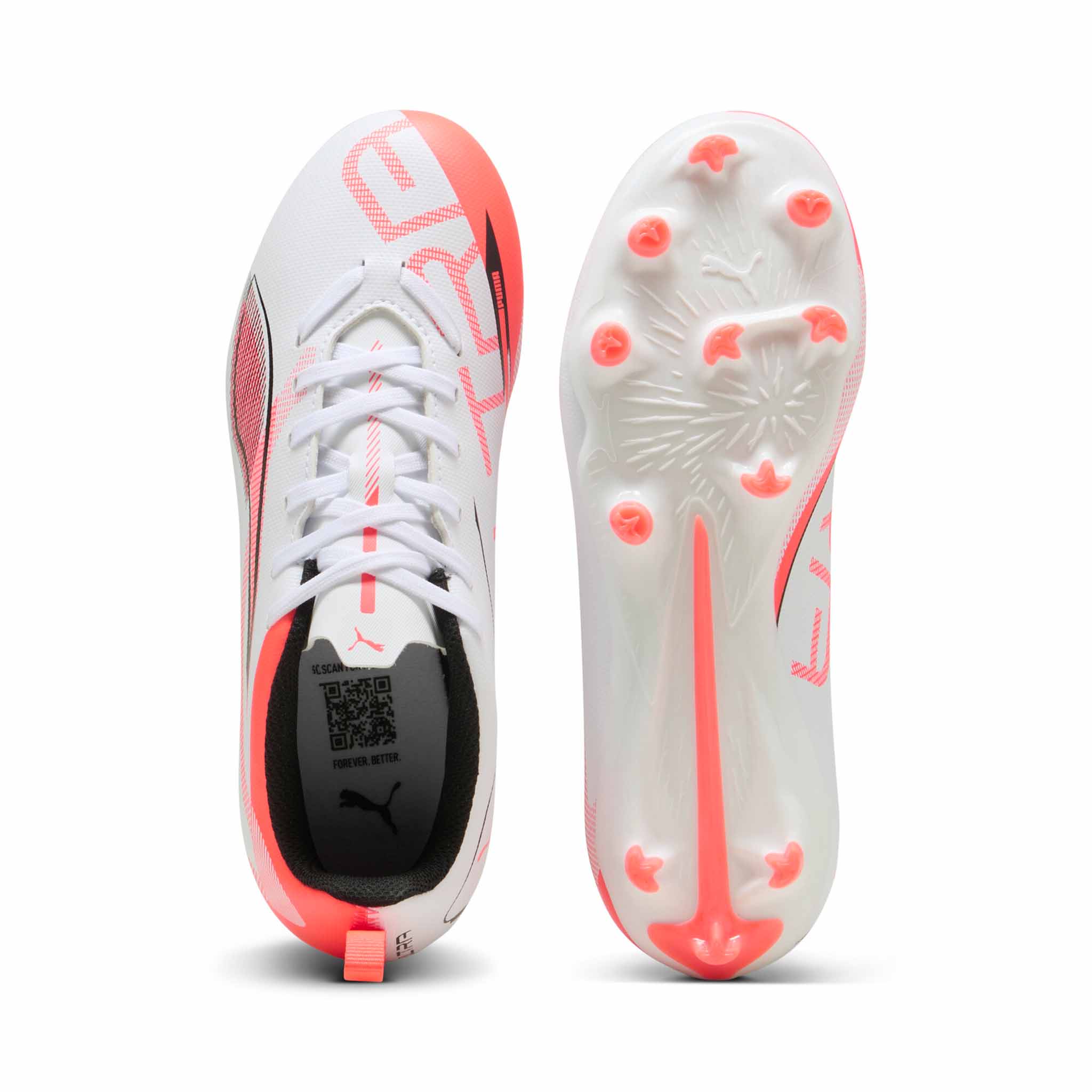 Puma Ultra 5 Play FG/AG chaussures de soccer à crampons junior - Image 4