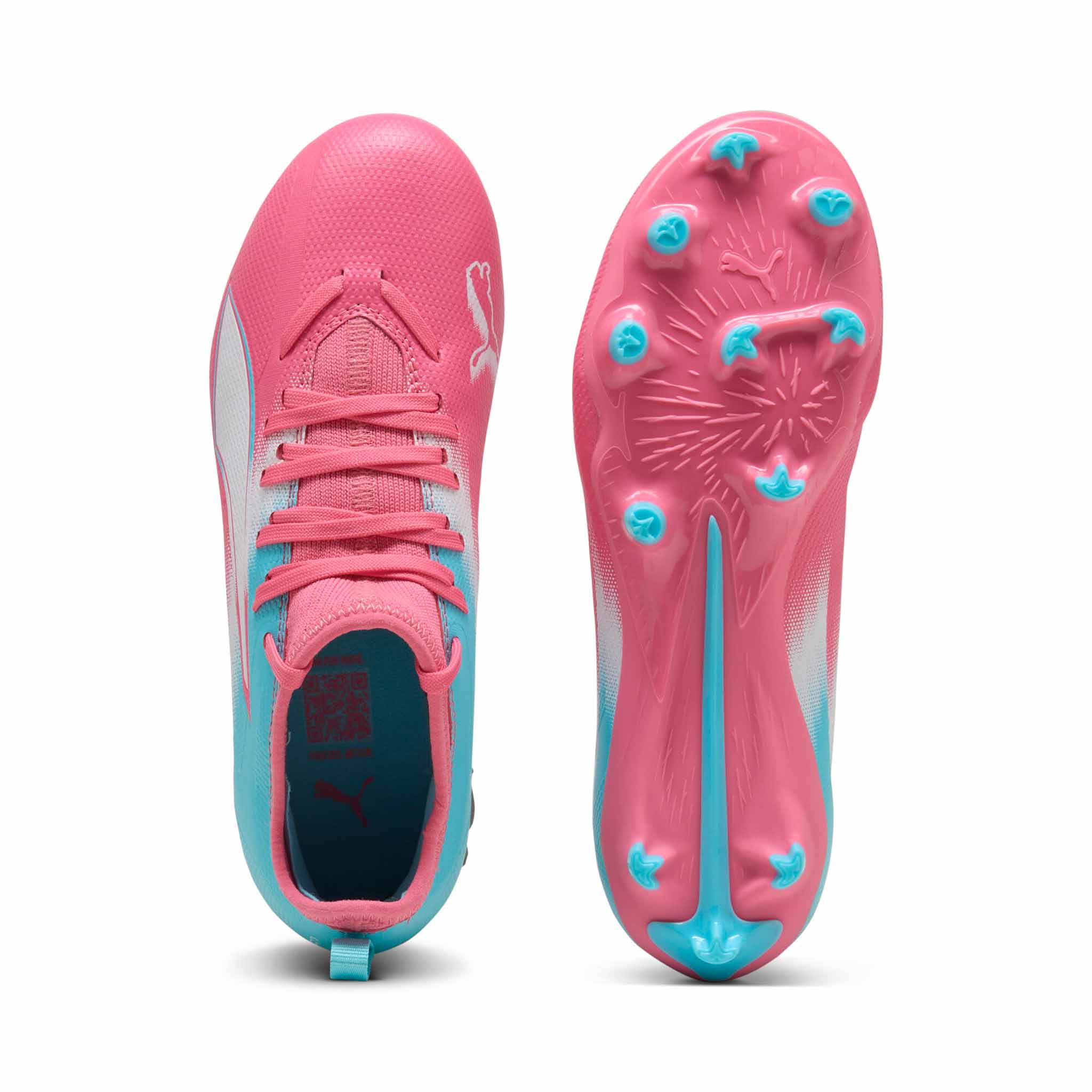 Puma Ultra 6 Match Re-Charge FG/AG chaussures de soccer à crampons junior - Image 2