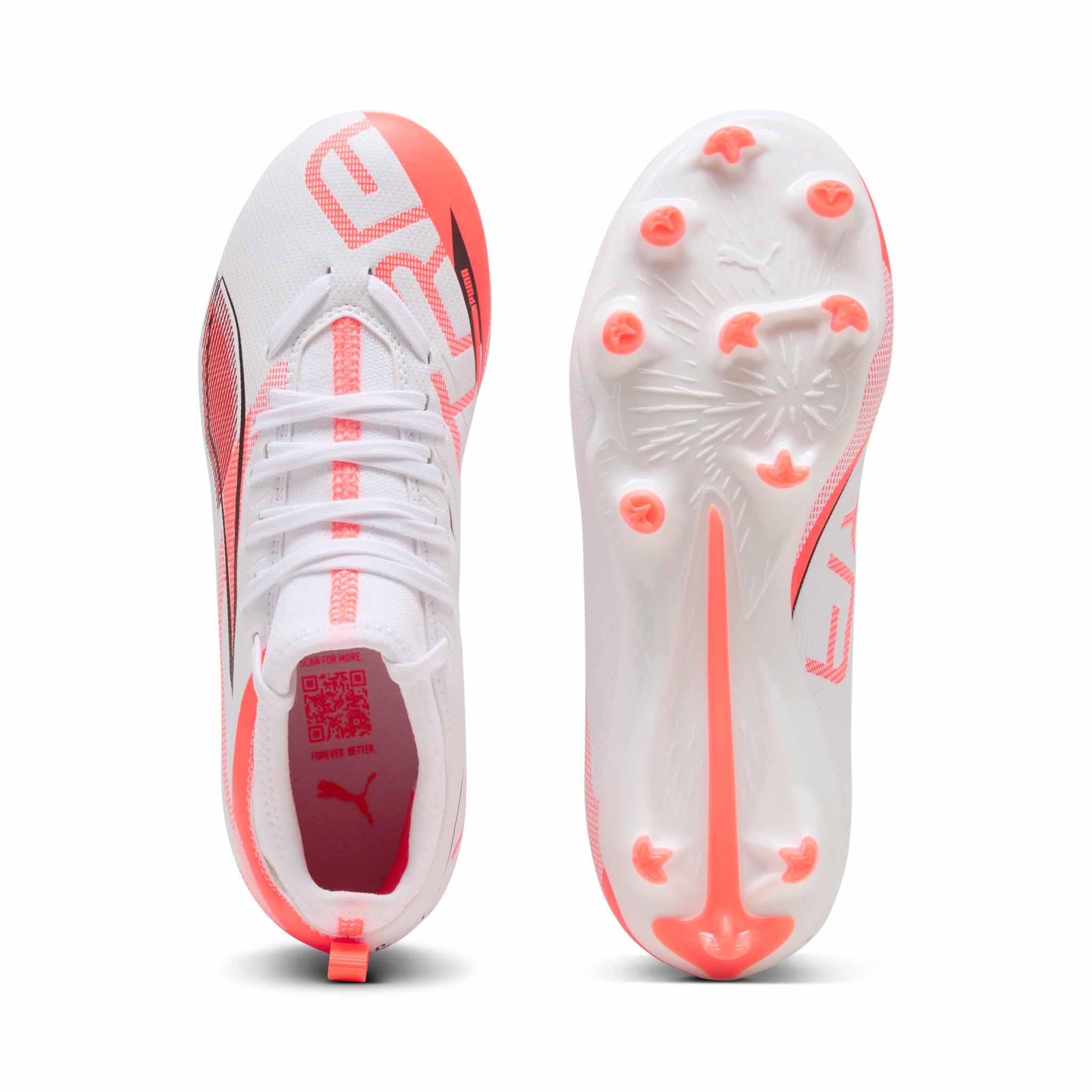 Puma Ultra 5 Match FG/AG chaussures de soccer à crampons junior - Image 3