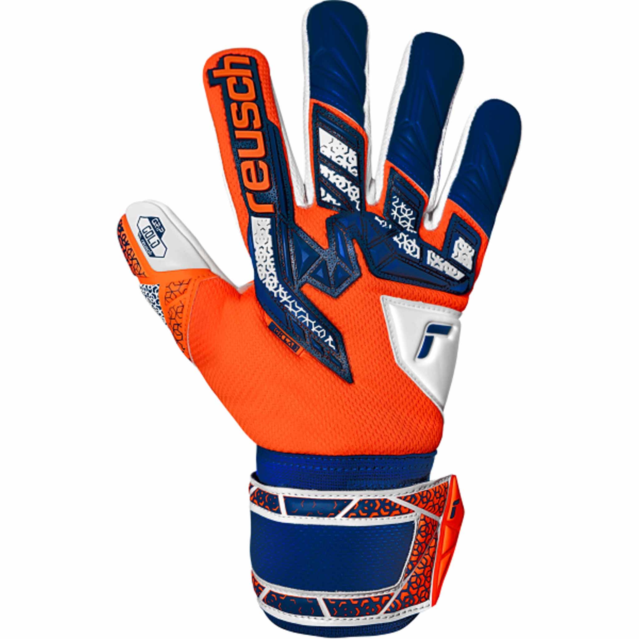 Reusch Attrakt Freegel Gold NC Energize gants de gardien de soccer