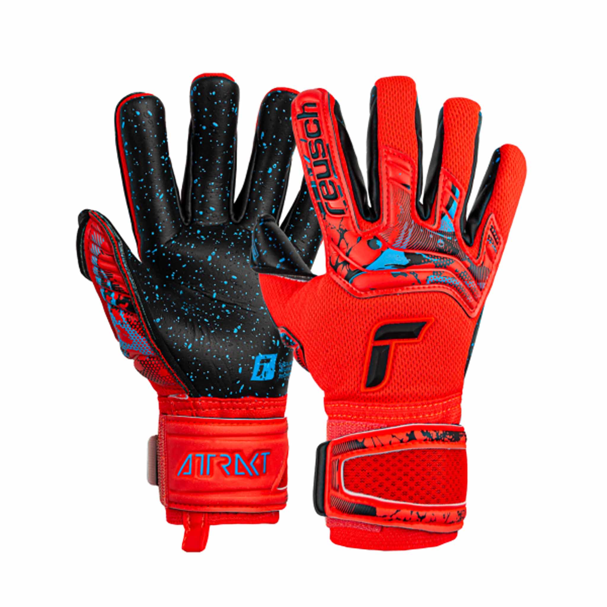 Reusch Attrakt Fusion Finger Support Guardian junior gants de gardien de soccer - Image 3