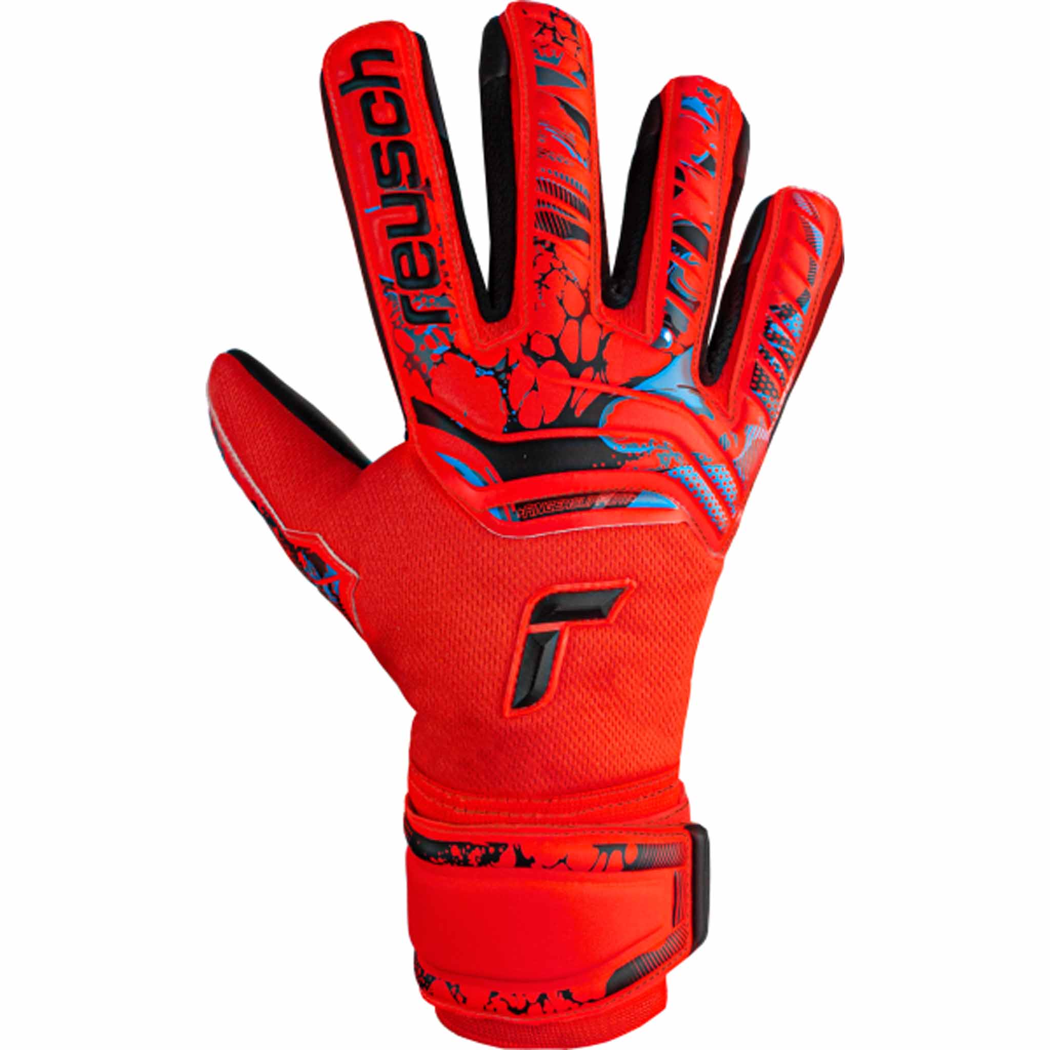 Reusch Attrakt Grip Evolution Finger Support junior gants de gardien de soccer