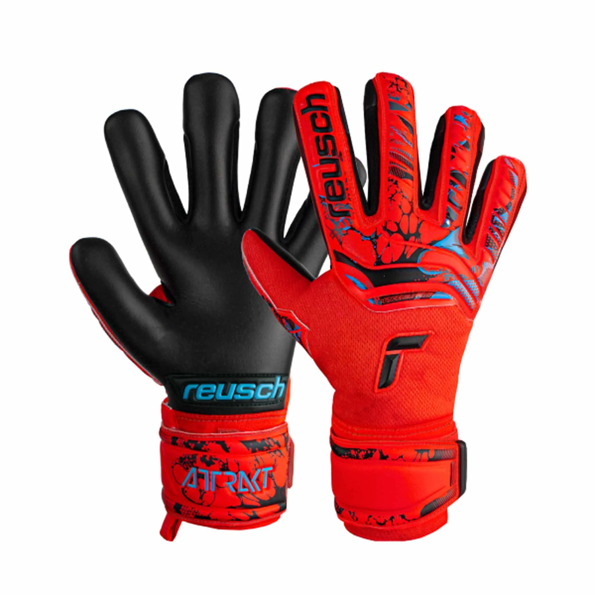 Reusch Attrakt Grip Evolution Finger Support junior gants de gardien de soccer - Image 2
