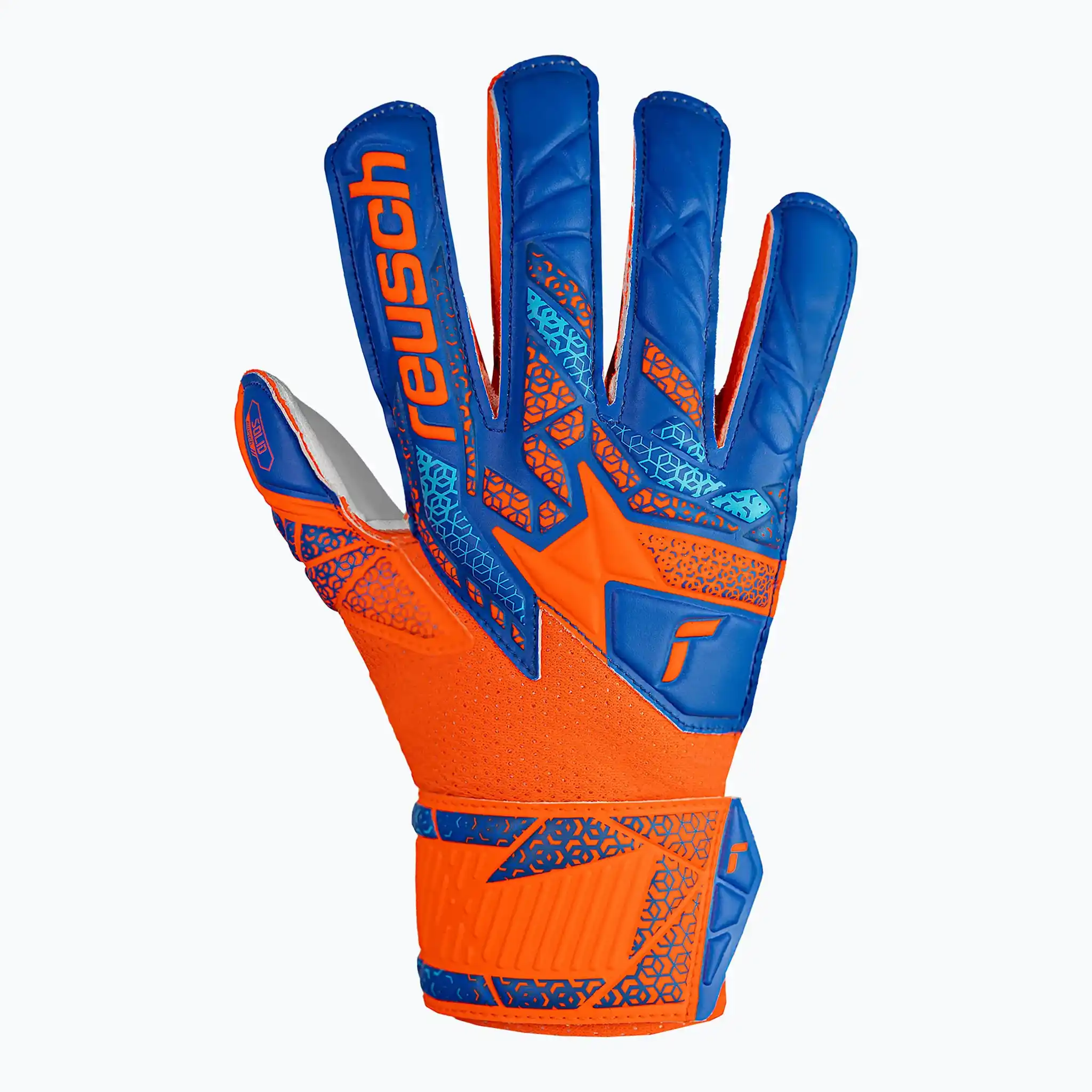 Reusch Attrakt Solid Finger Support junior gants de gardien de soccer - Image 4