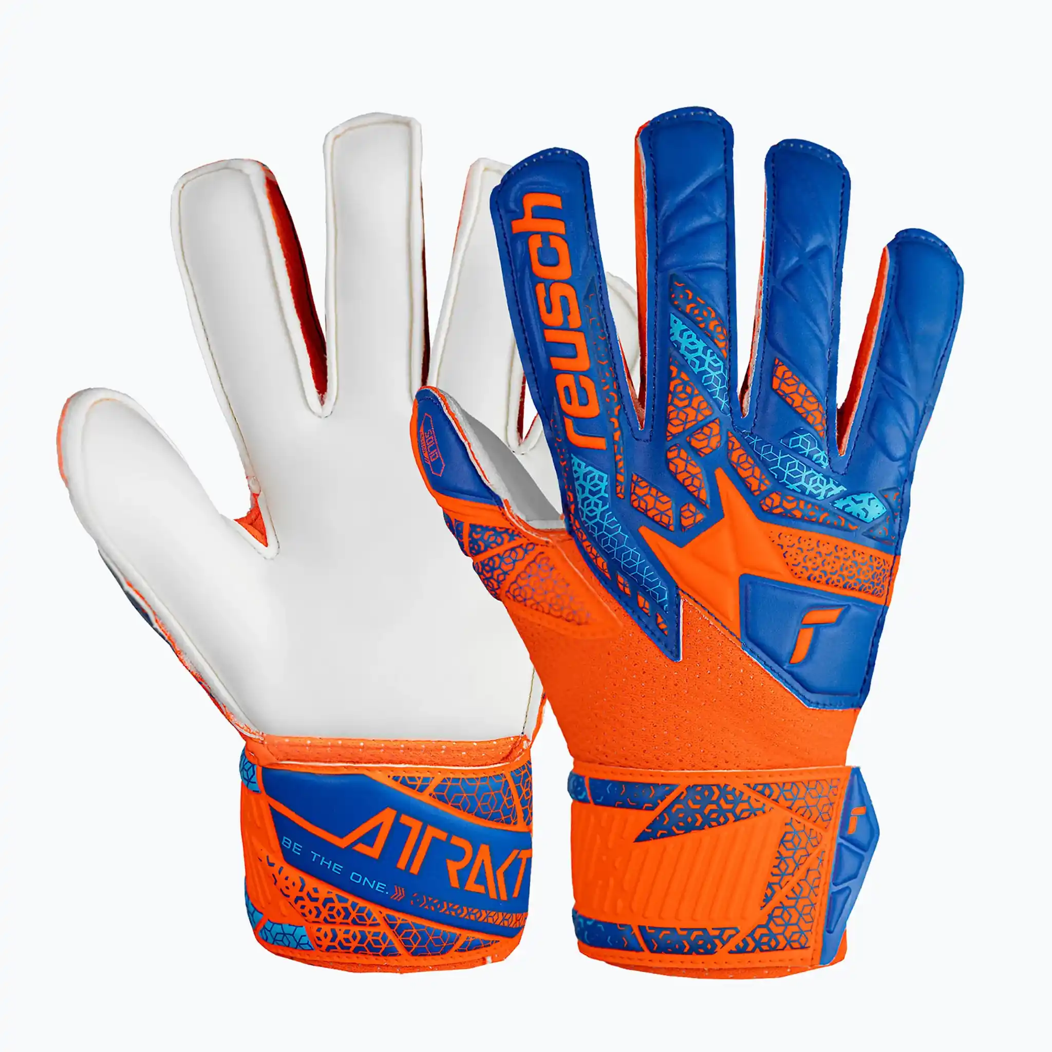 Reusch Attrakt Solid Finger Support junior gants de gardien de soccer - Image 5