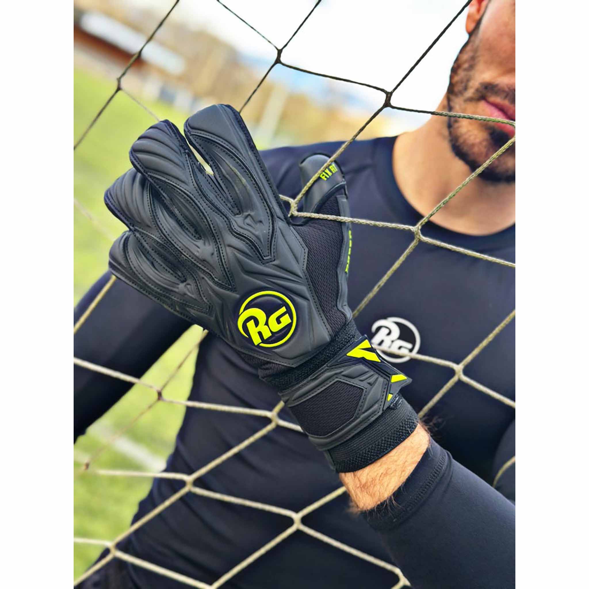 RG Aspro Blackout gants de gardien de but de soccer - Image 10