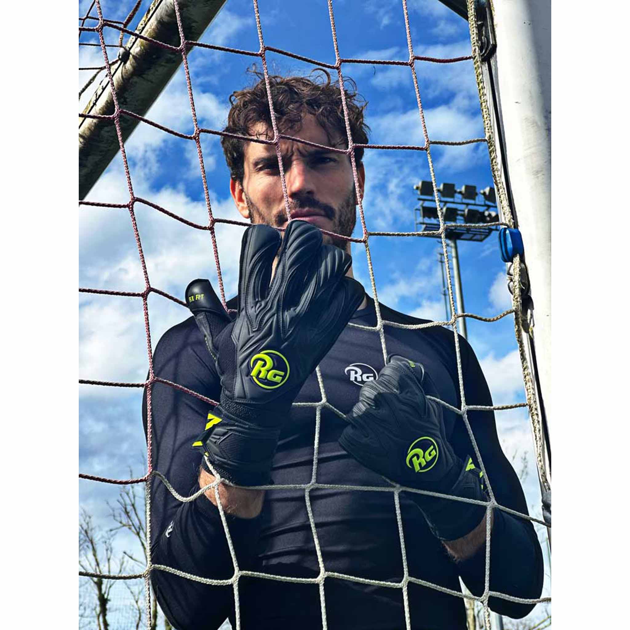 RG Aspro Blackout gants de gardien de but de soccer - Image 5