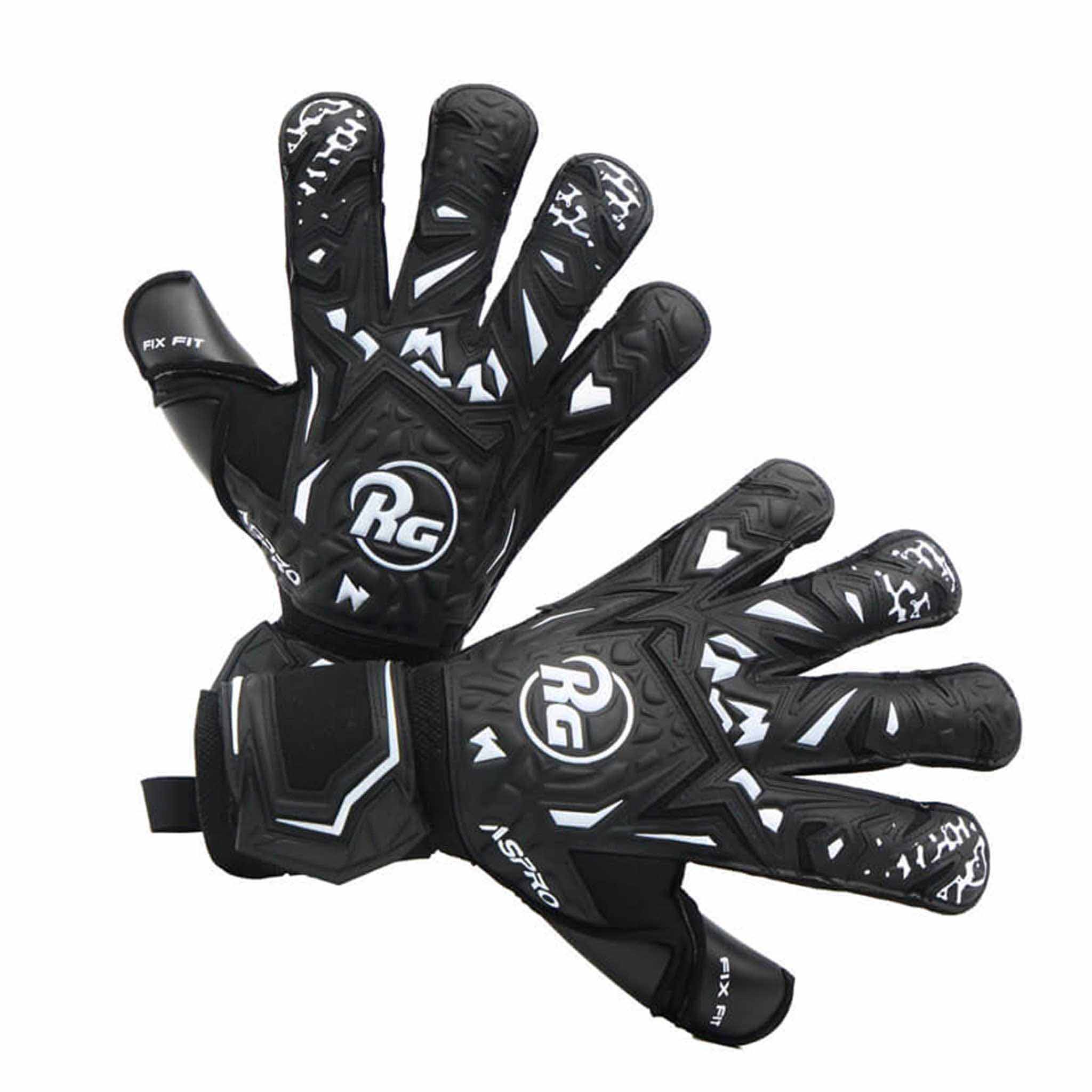 RG Aspro Blackout gants de gardien de but de soccer - Image 6