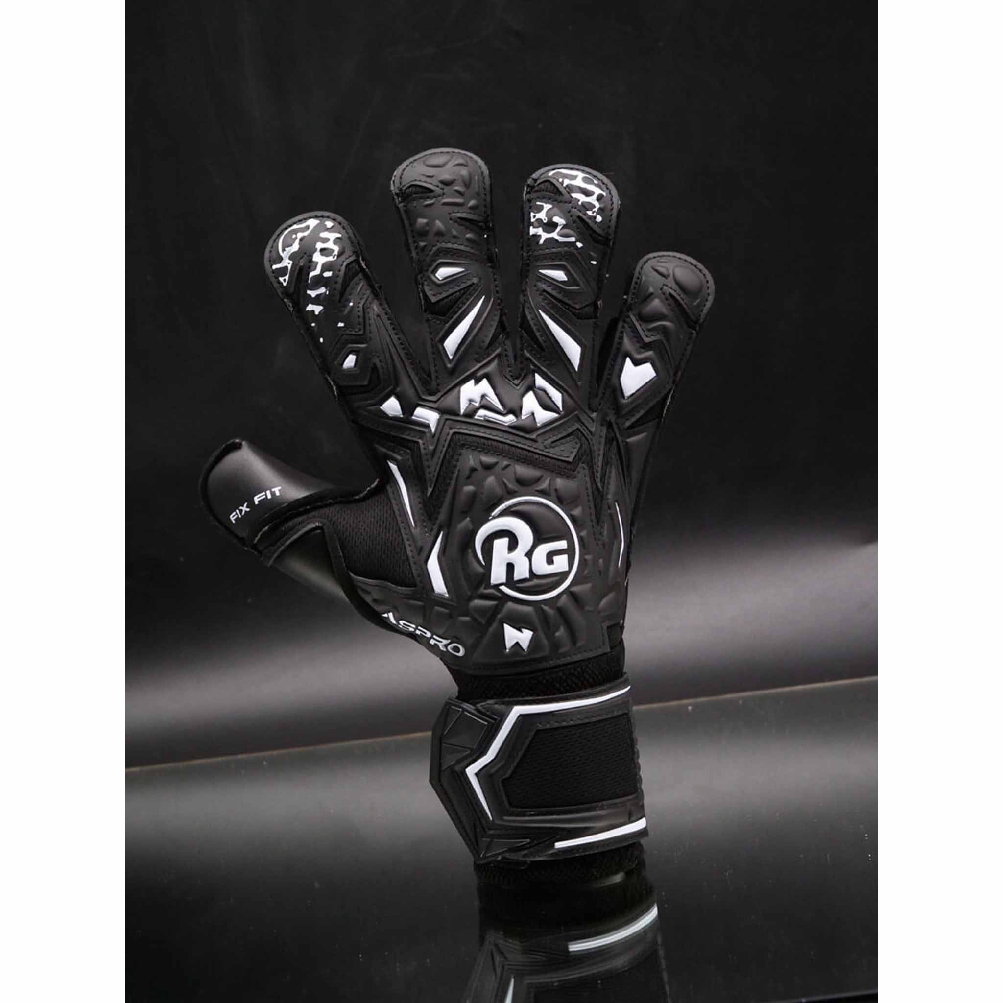 RG Aspro Blackout gants de gardien de but de soccer - Image 8