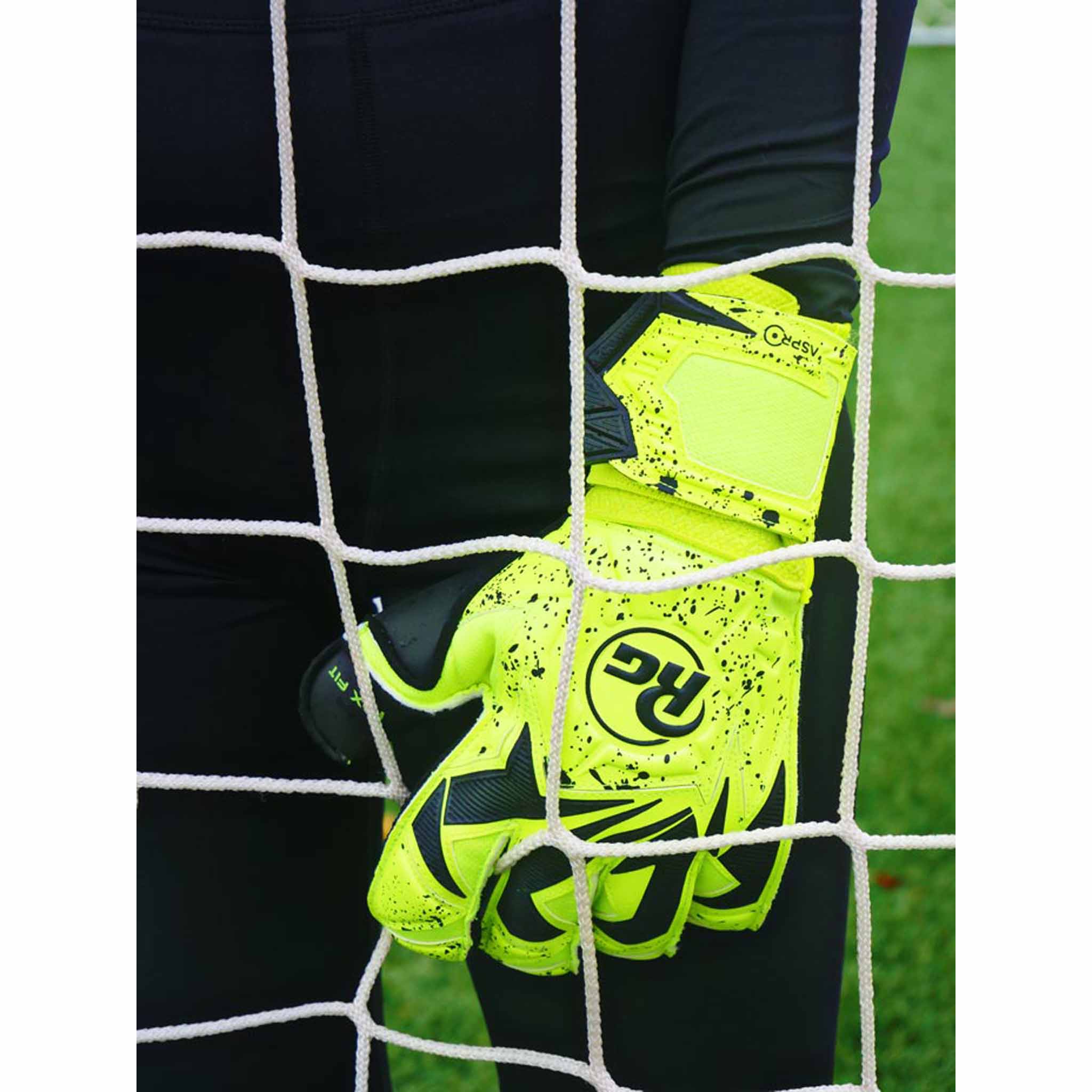 RG Aspro Fluo gants de gardien de but de soccer - Image 6