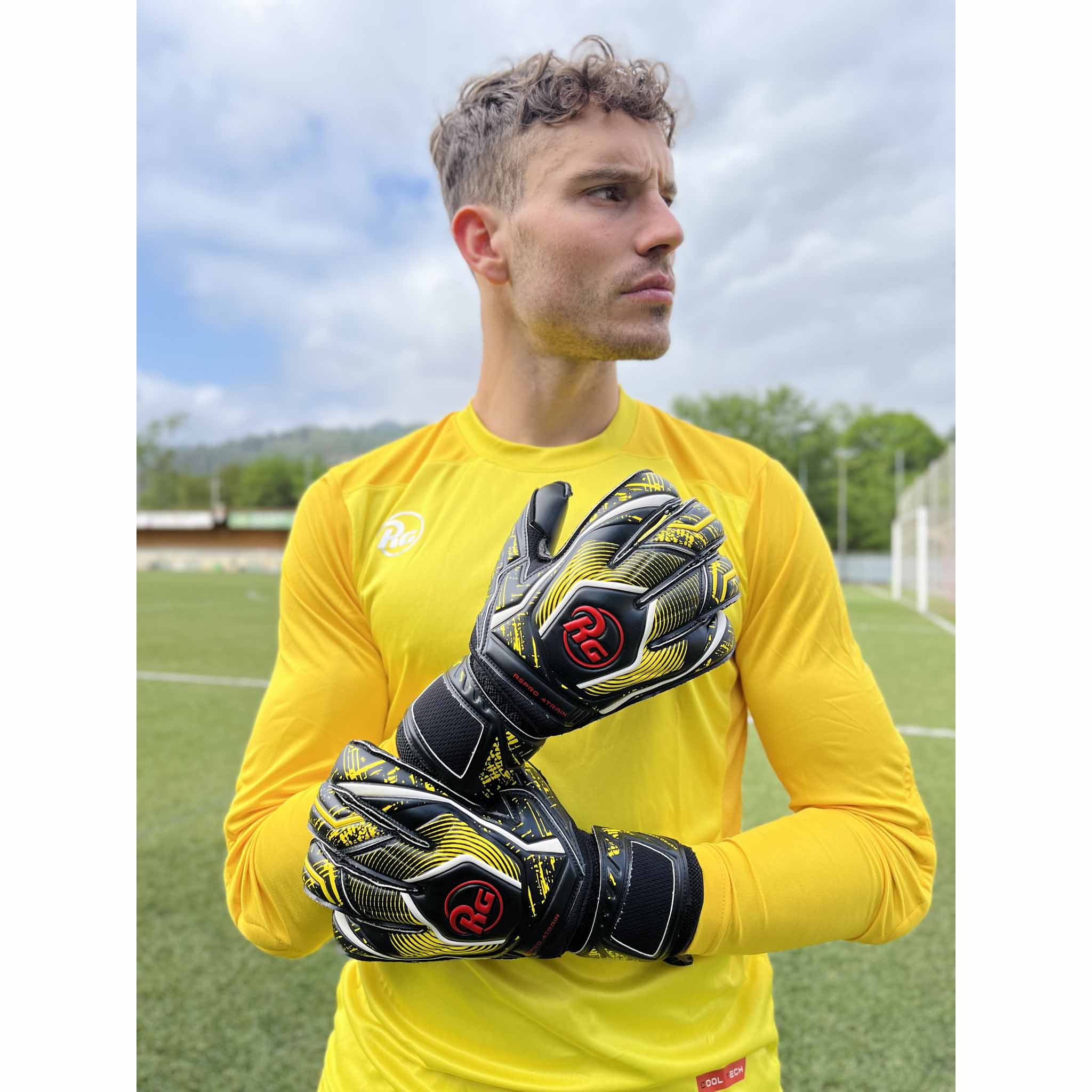 RG Goalkeeper Goalie Top chandail de gardien de soccer manches longues - Image 3