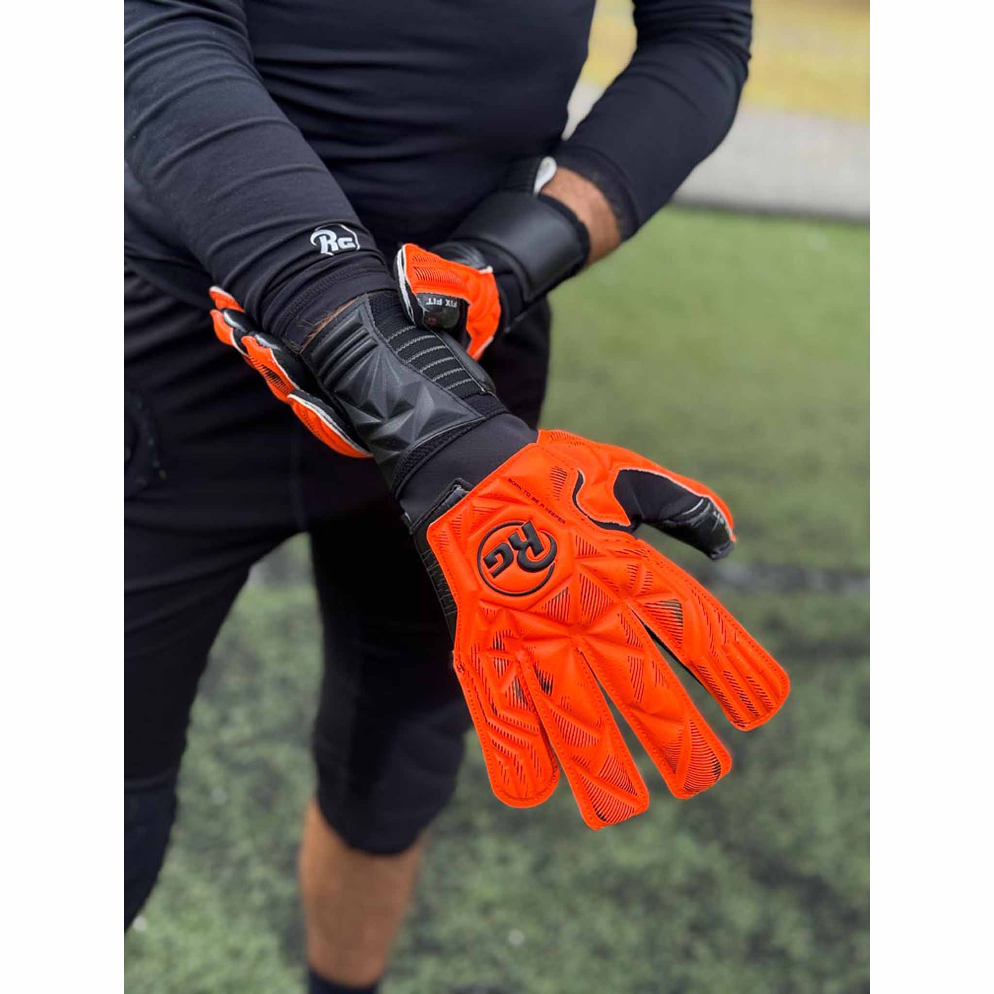 RG Goalkeeper Gloves Aegix gants de gardien de but de soccer - Image 8