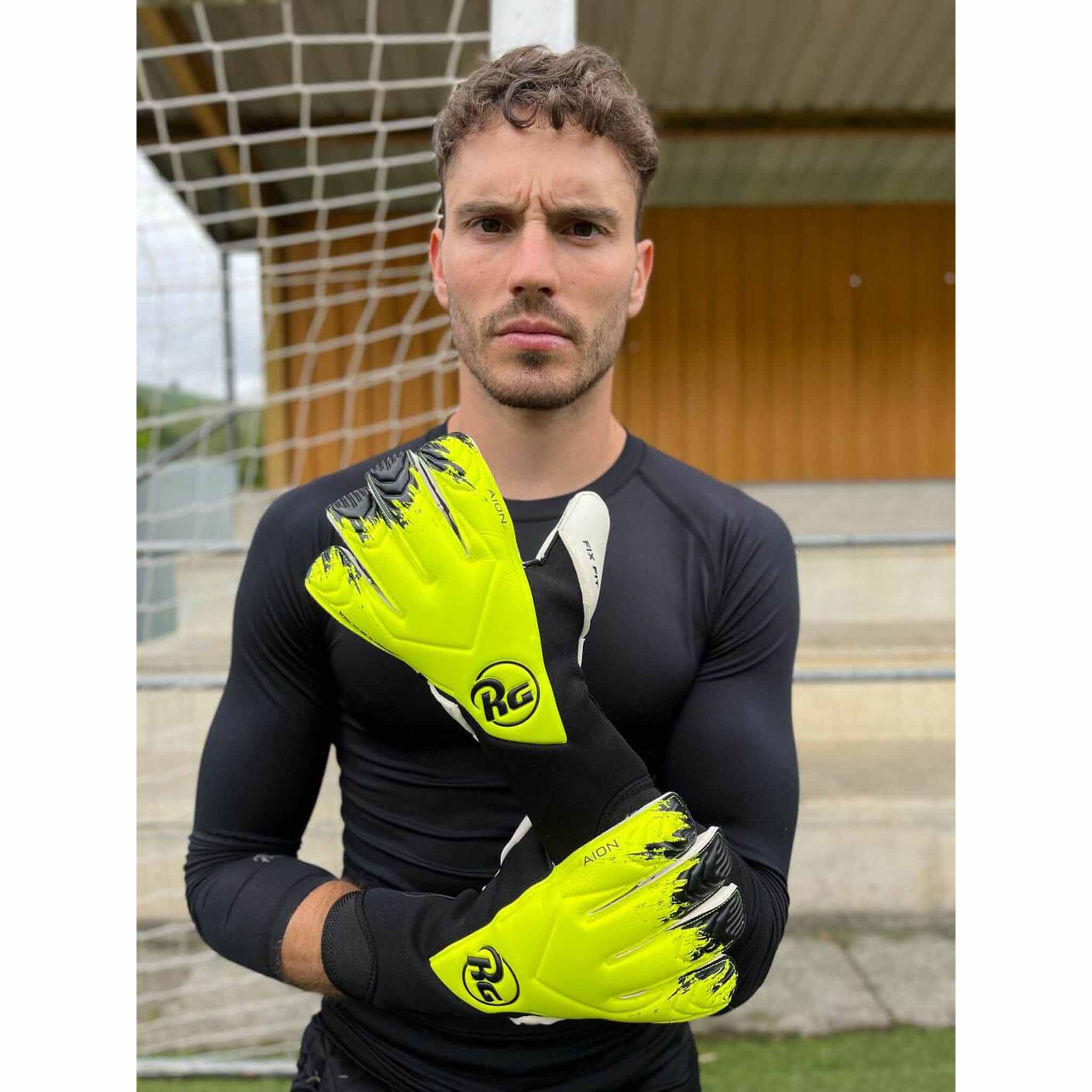 RG Goalkeeper gloves Aion gants de gardien de but de soccer - Image 7