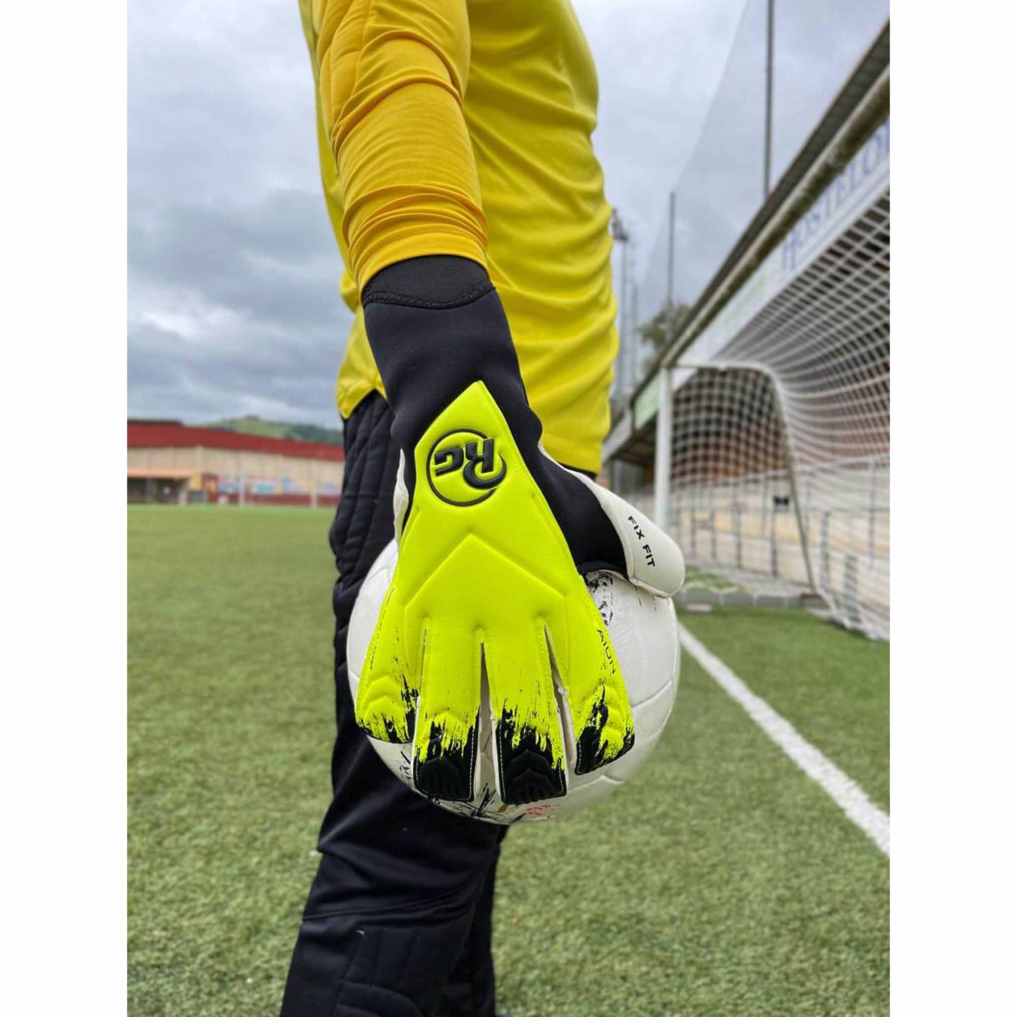RG Goalkeeper gloves Aion gants de gardien de but de soccer - Image 8