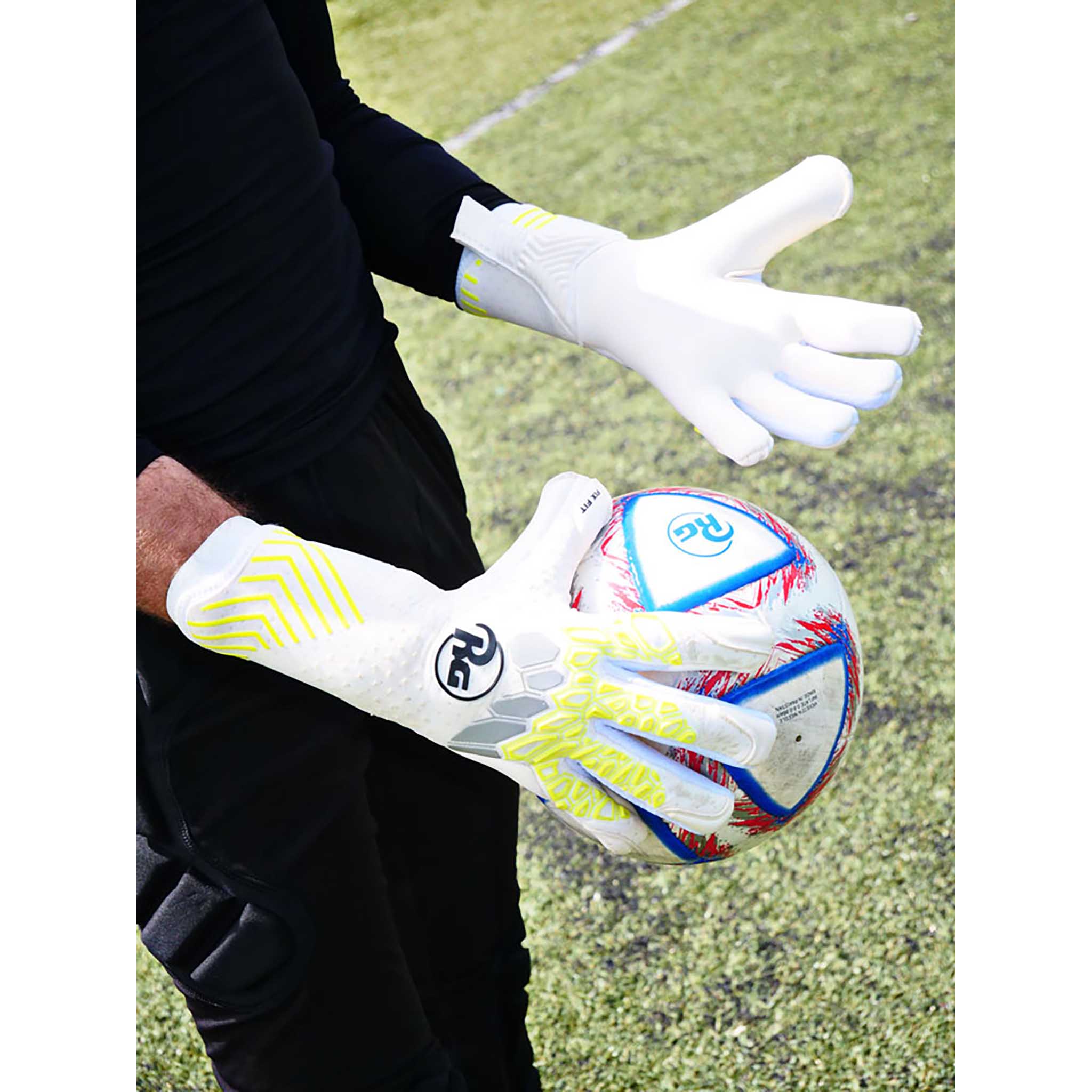 RG Goalkeeper Gloves Aversa gants de gardien de but de soccer - Image 8