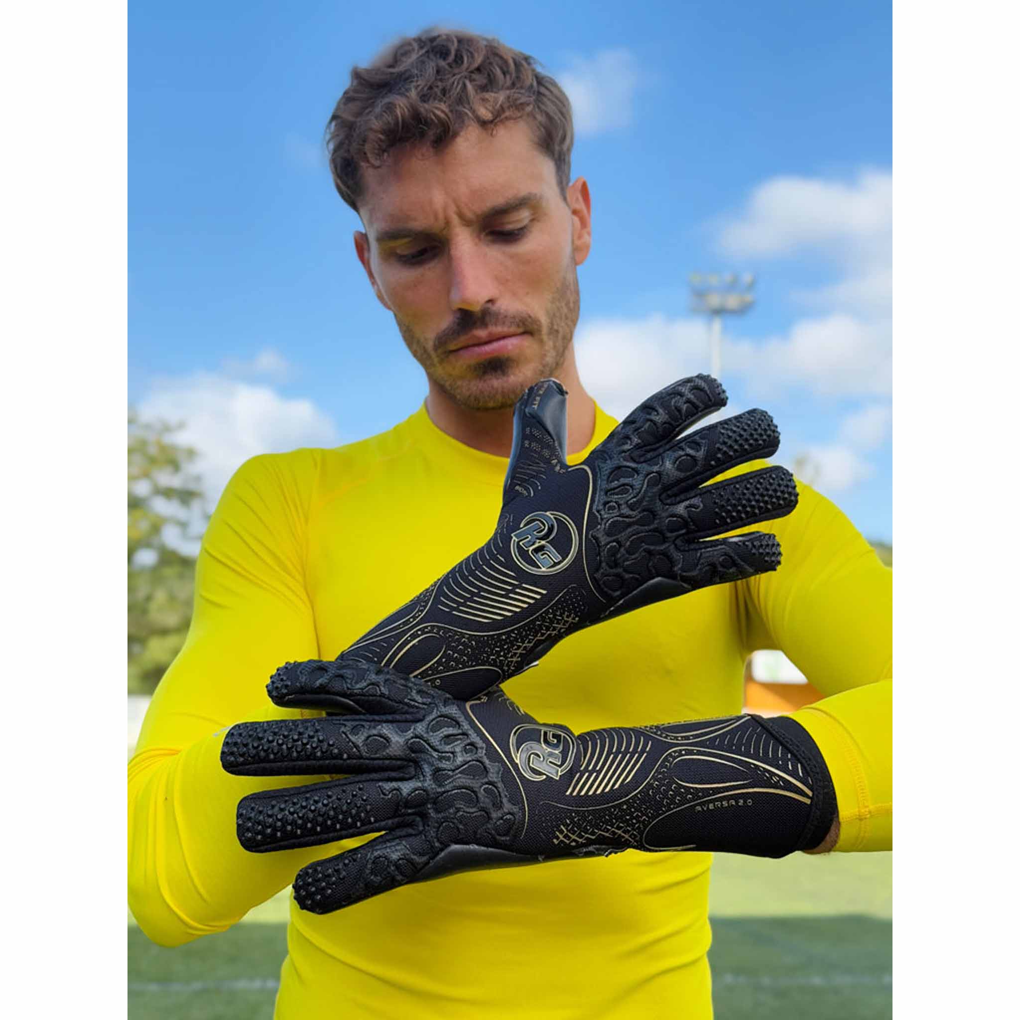 RG Goalkeeper Gloves Aversa gants de gardien de but de soccer - Image 7