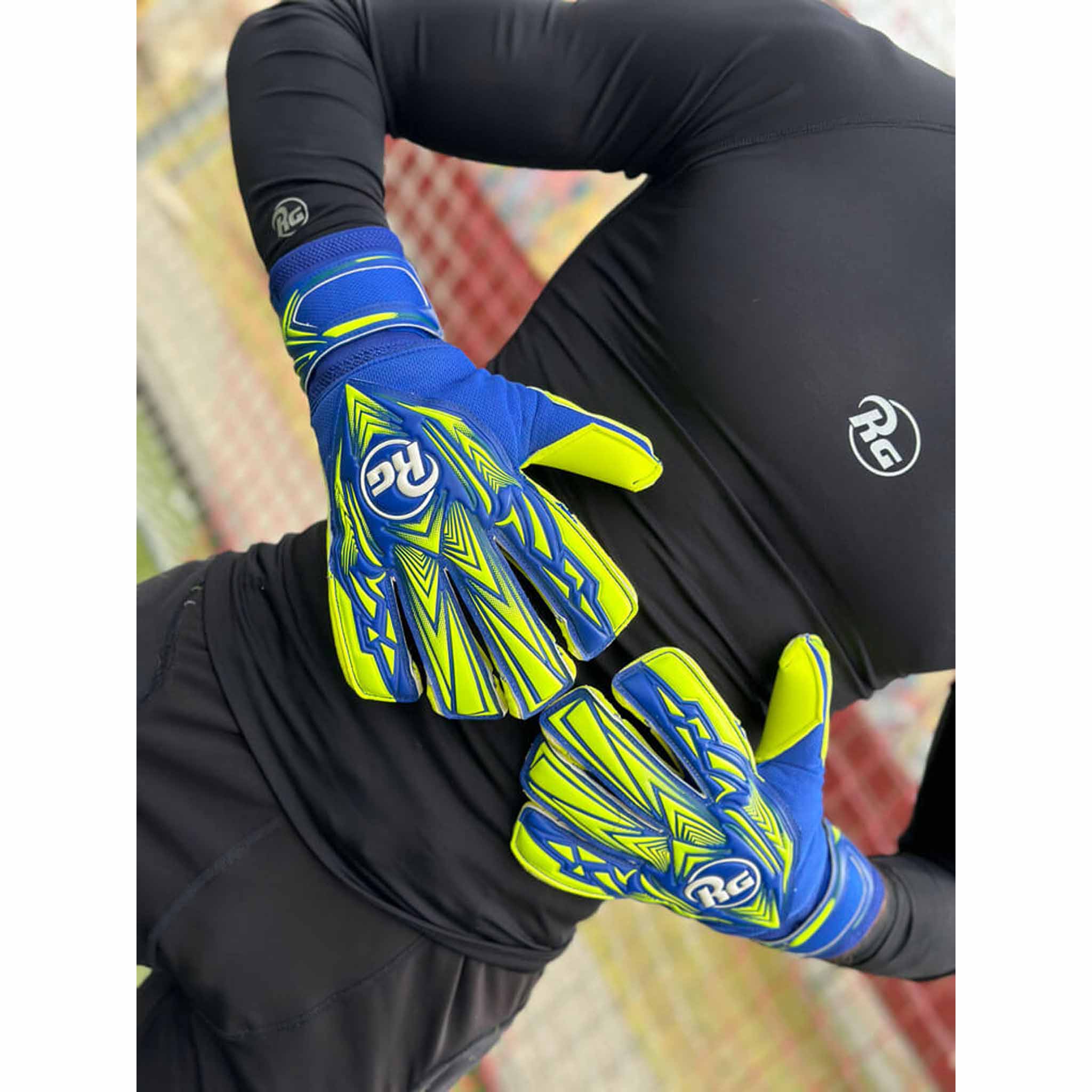 RG Goalkeeper Gloves Bacan Replica gants de gardien de but de soccer - Image 9
