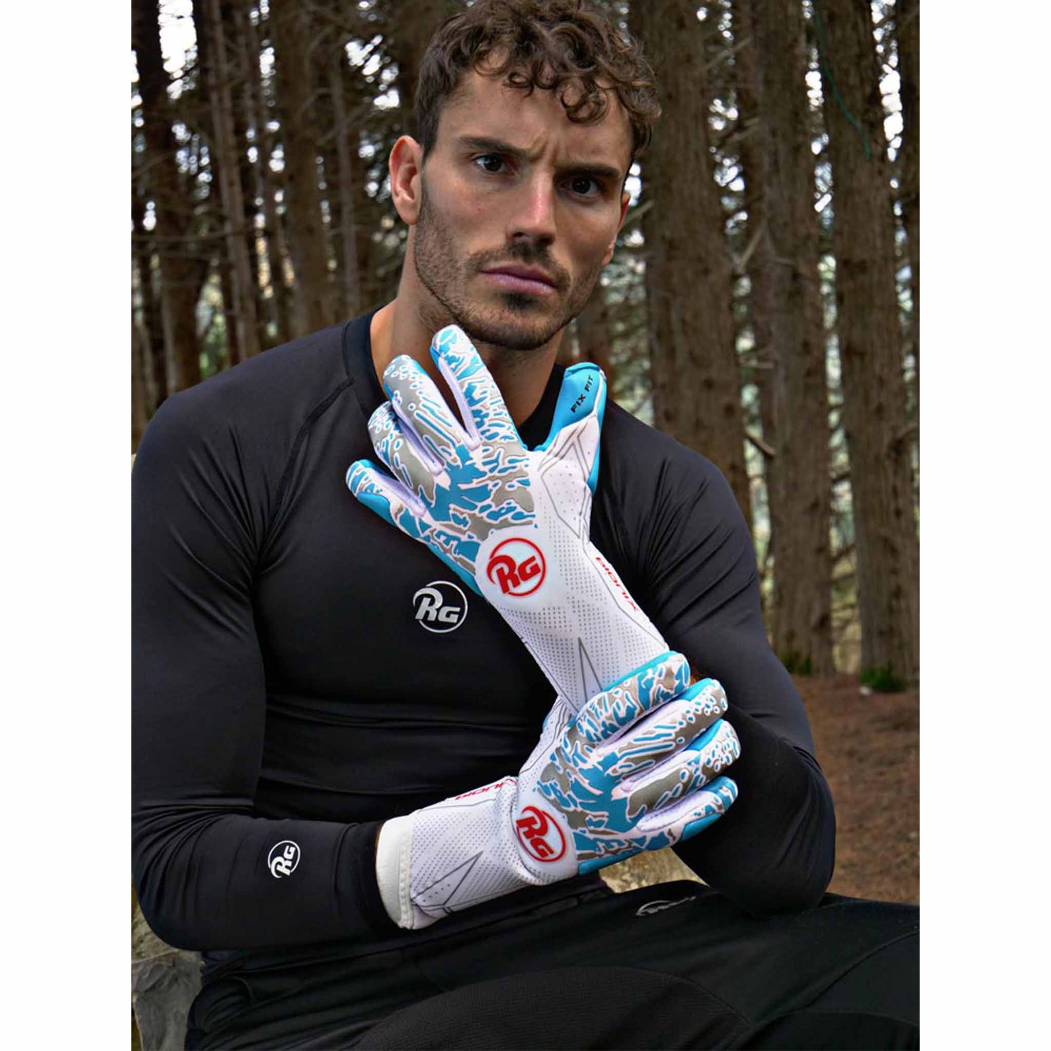 RG Goalkeeper gloves Bionix gants de gardien de but de soccer - Image 8
