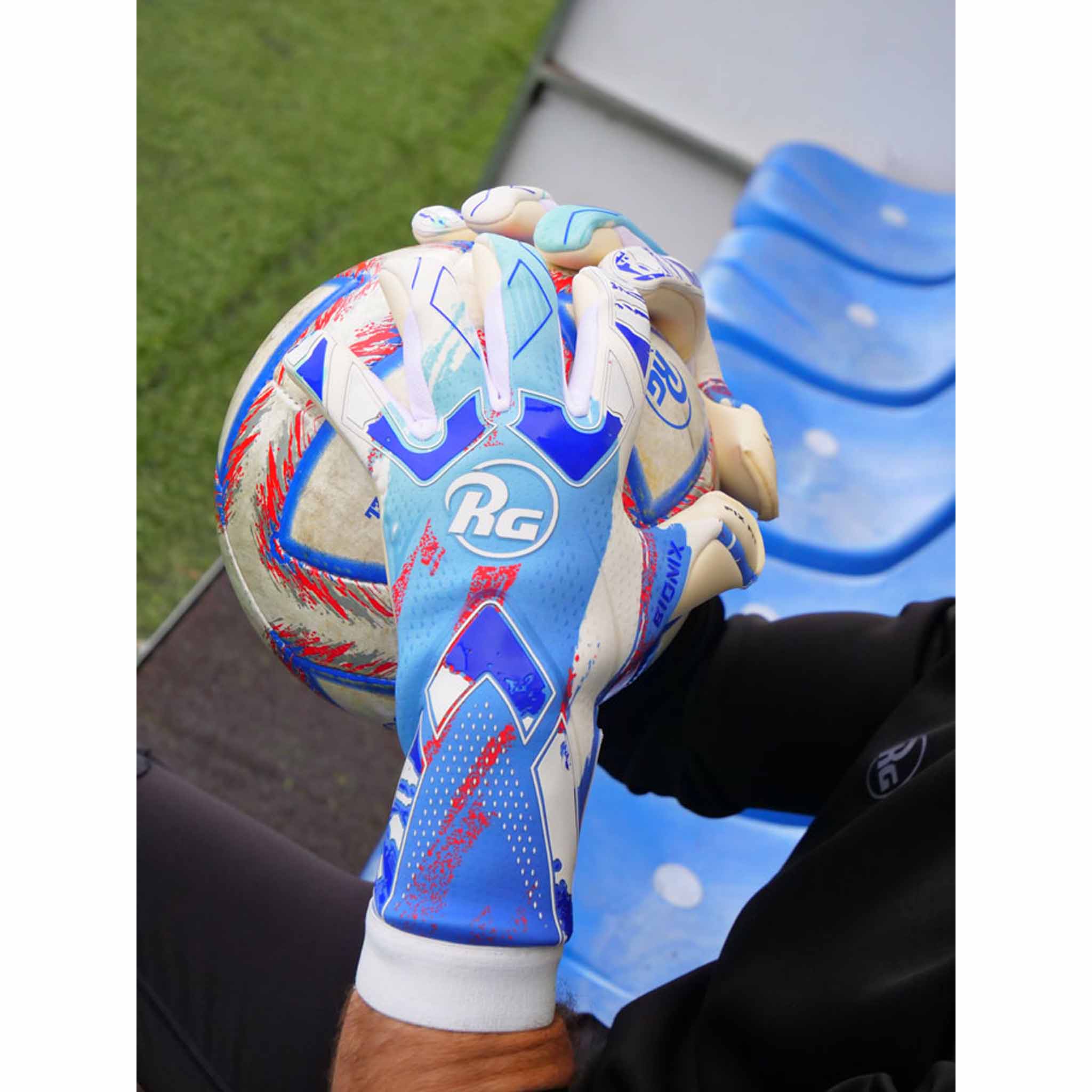 RG Goalkeeper Gloves Bionix gants de gardien de but de soccer - Image 7