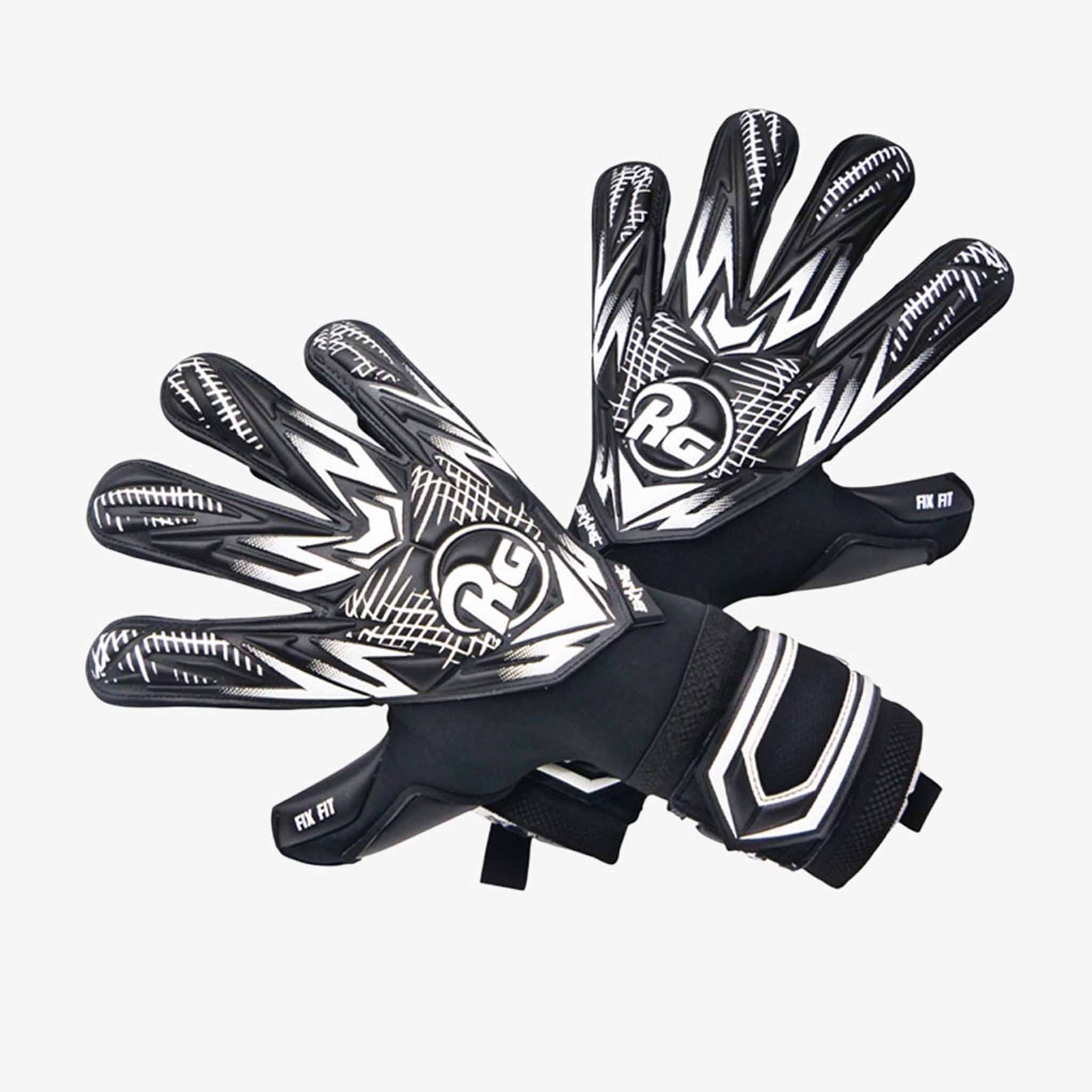 RG Goalkeeper Gloves Samurai Blackout CHR gants de gardien de but de soccer - Image 3