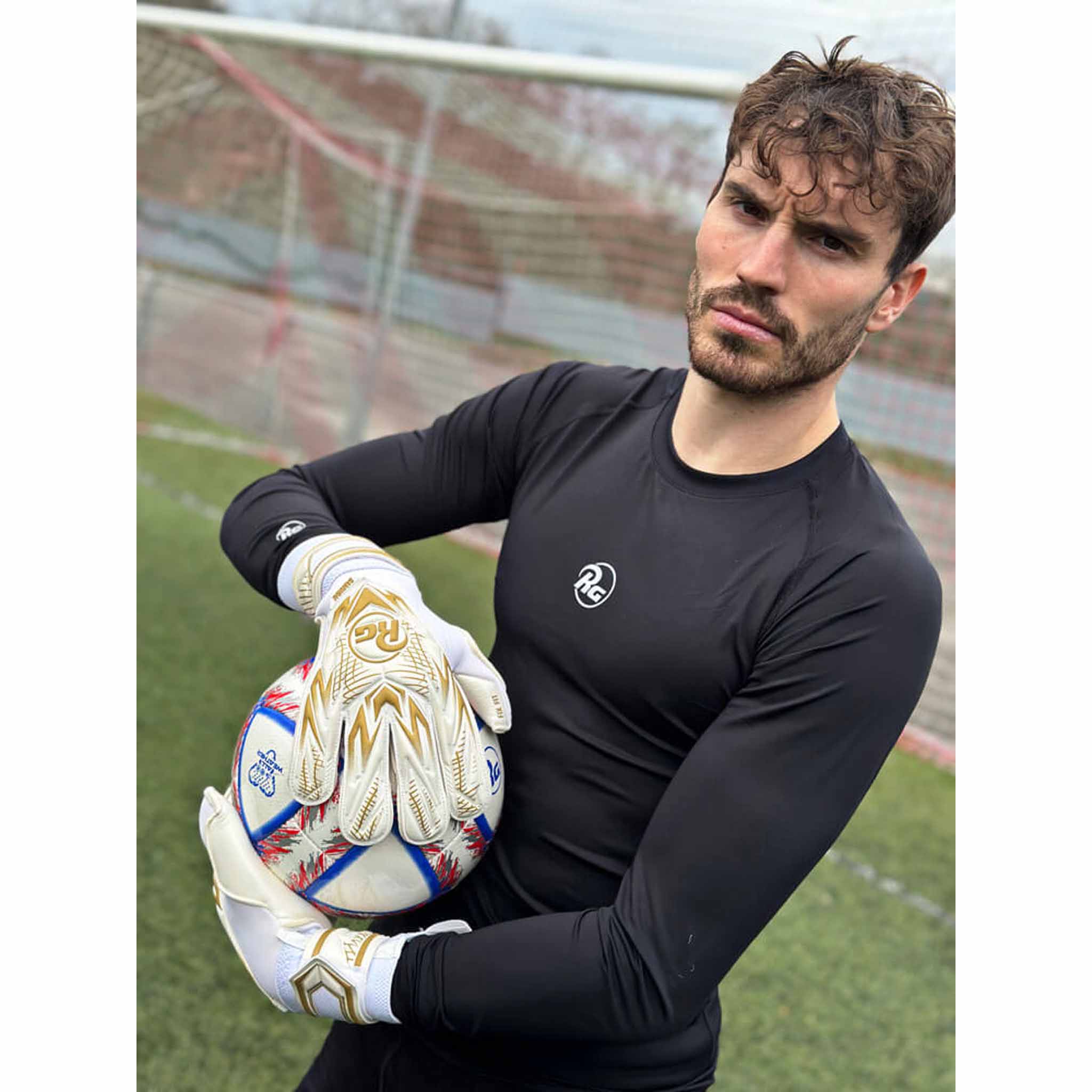 RG Goalkeeper Gloves Samurai gants de gardien de but de soccer - Image 12