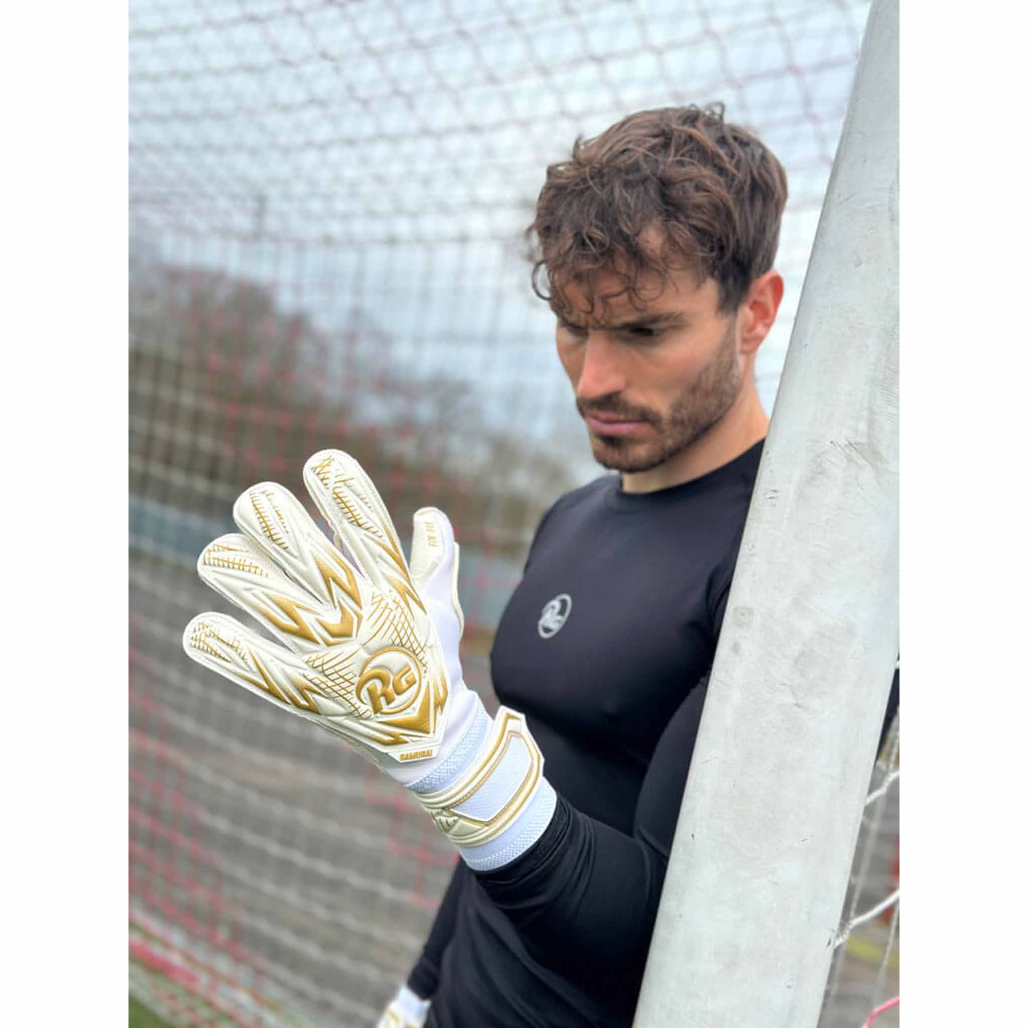 RG Goalkeeper Gloves Samurai gants de gardien de but de soccer - Image 8