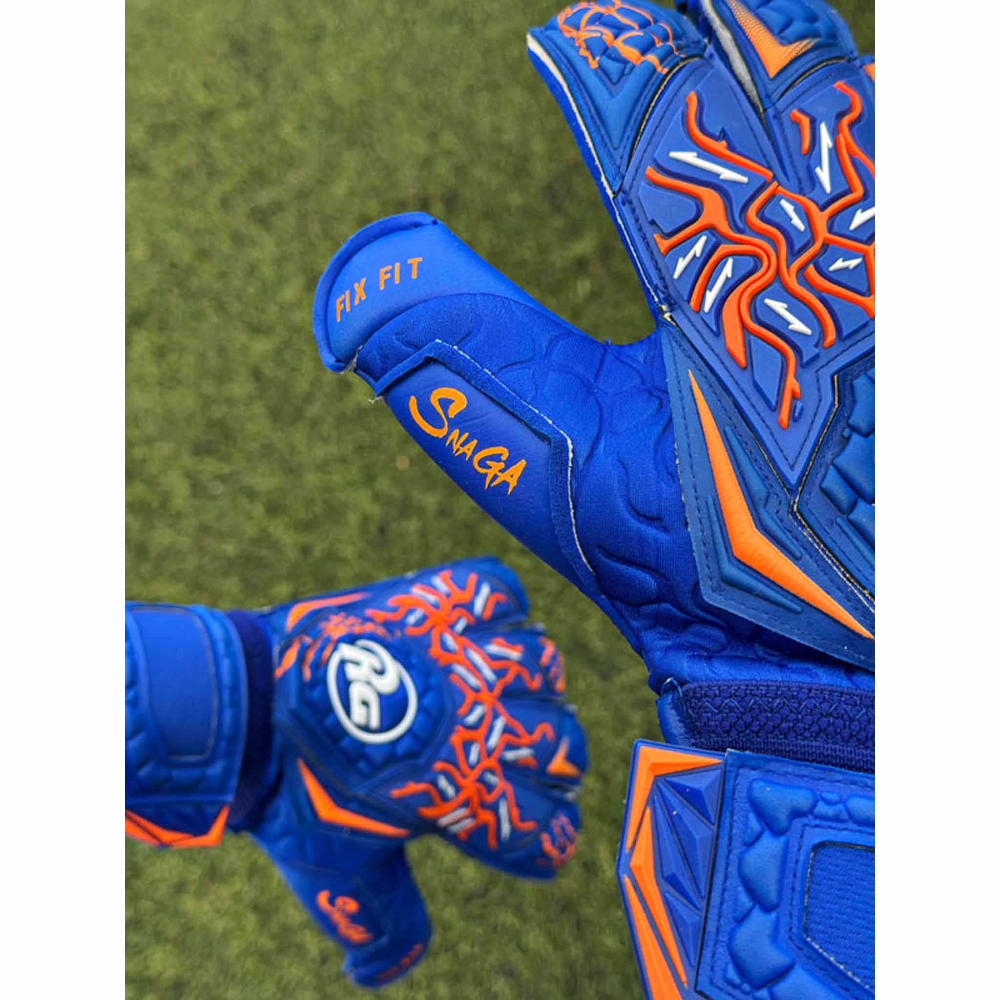 RG Goalkeeper Gloves Snaga Aqua gants de gardien de but de soccer - Image 10