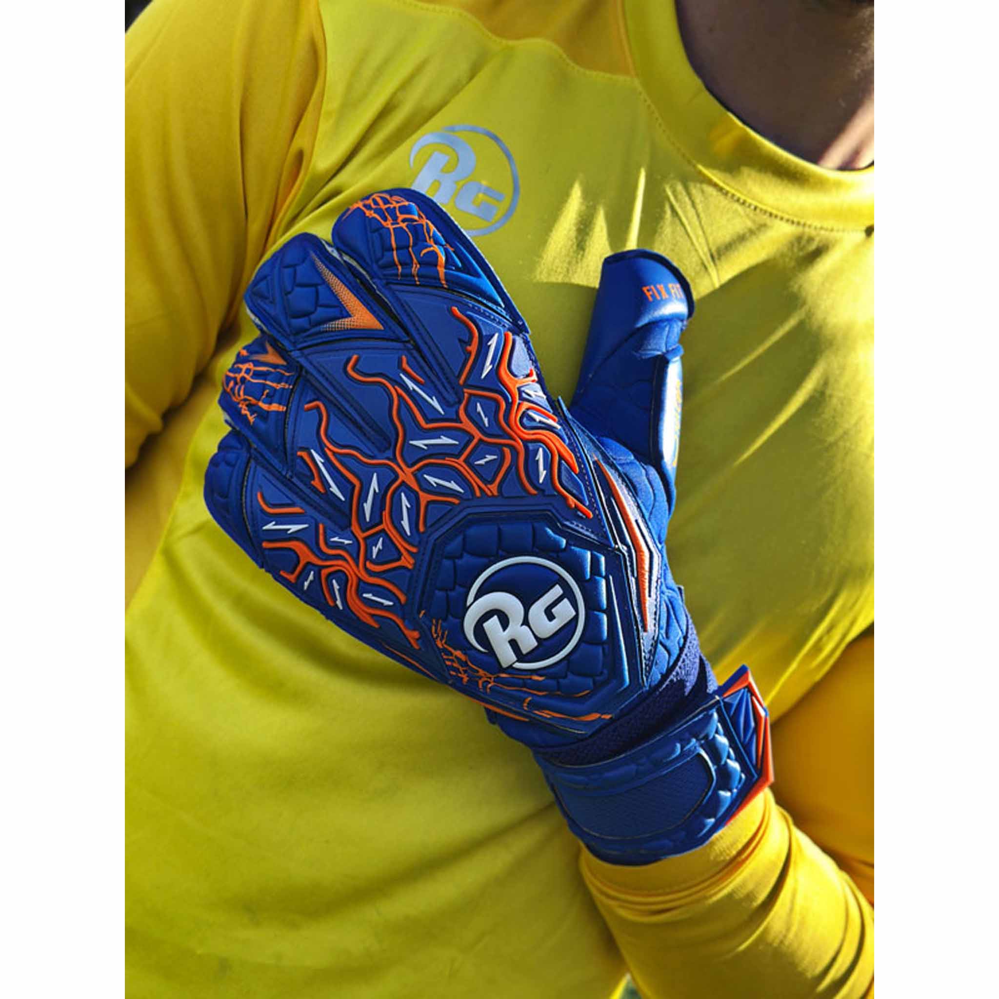 RG Goalkeeper Gloves Snaga Aqua gants de gardien de but de soccer - Image 6