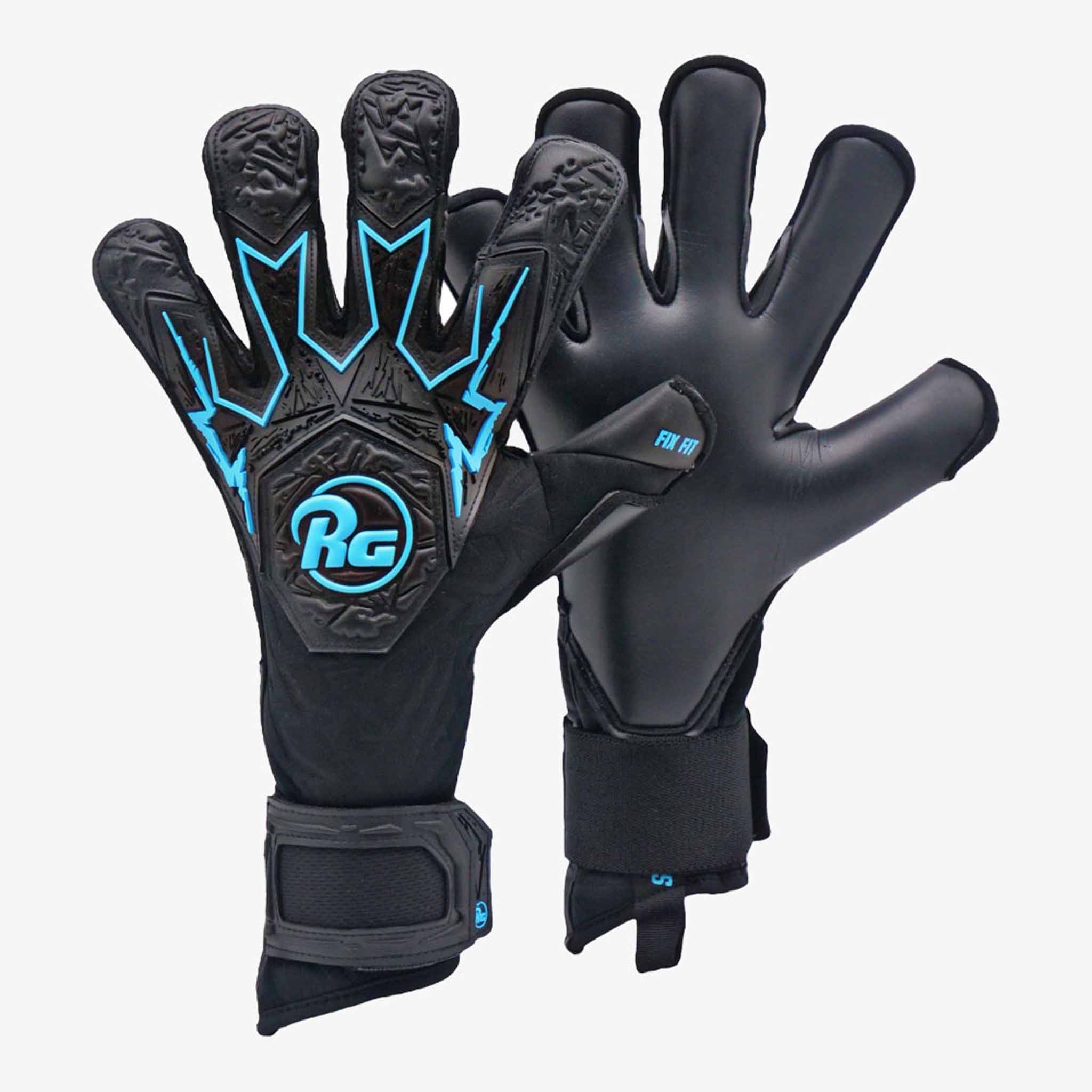 RG Goalkeeper Gloves Snaga Black gants de gardien de but de soccer - Image 3