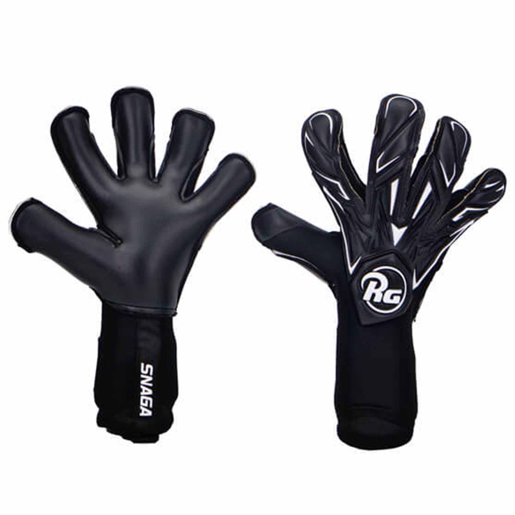 RG Goalkeeper Gloves Snaga Black gants de gardien de but de soccer - Image 12