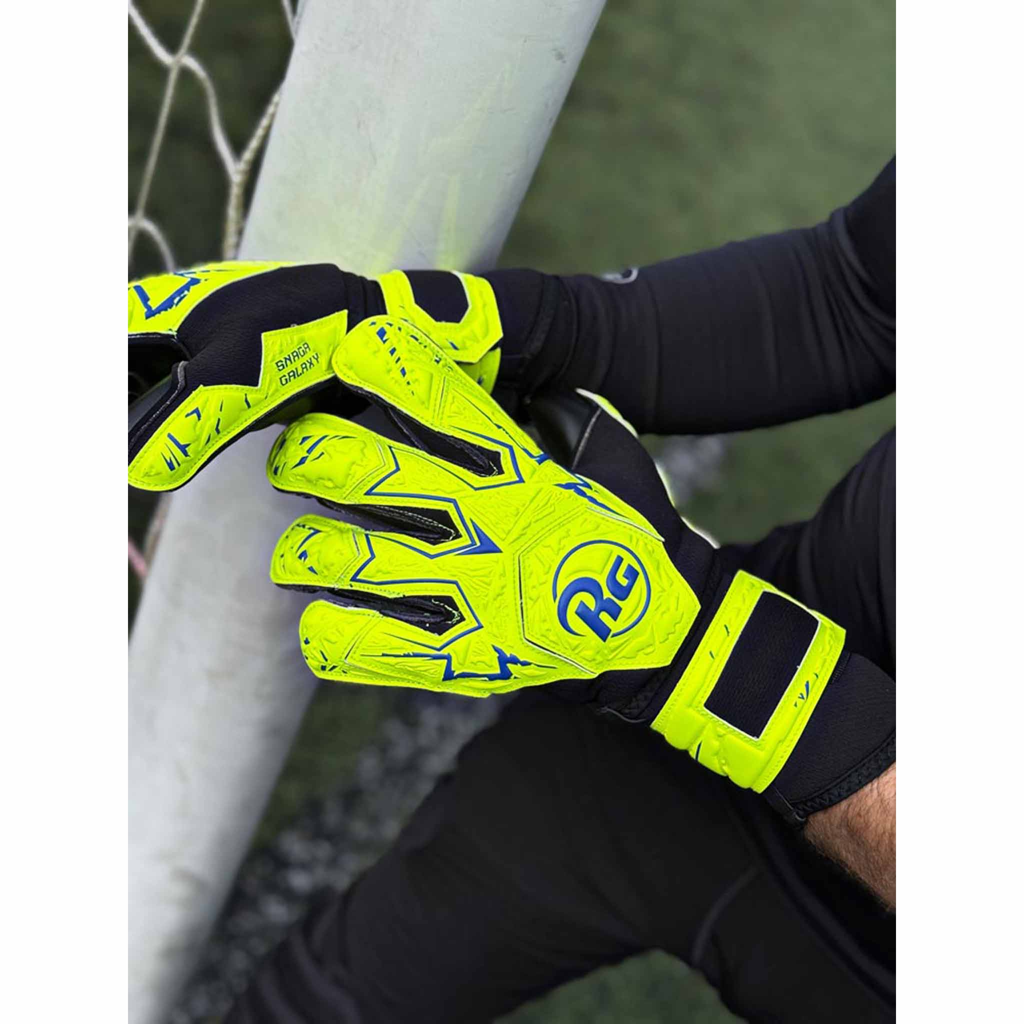 RG Goalkeeper Gloves Snaga Galaxy gants de gardien de but de soccer - Image 11