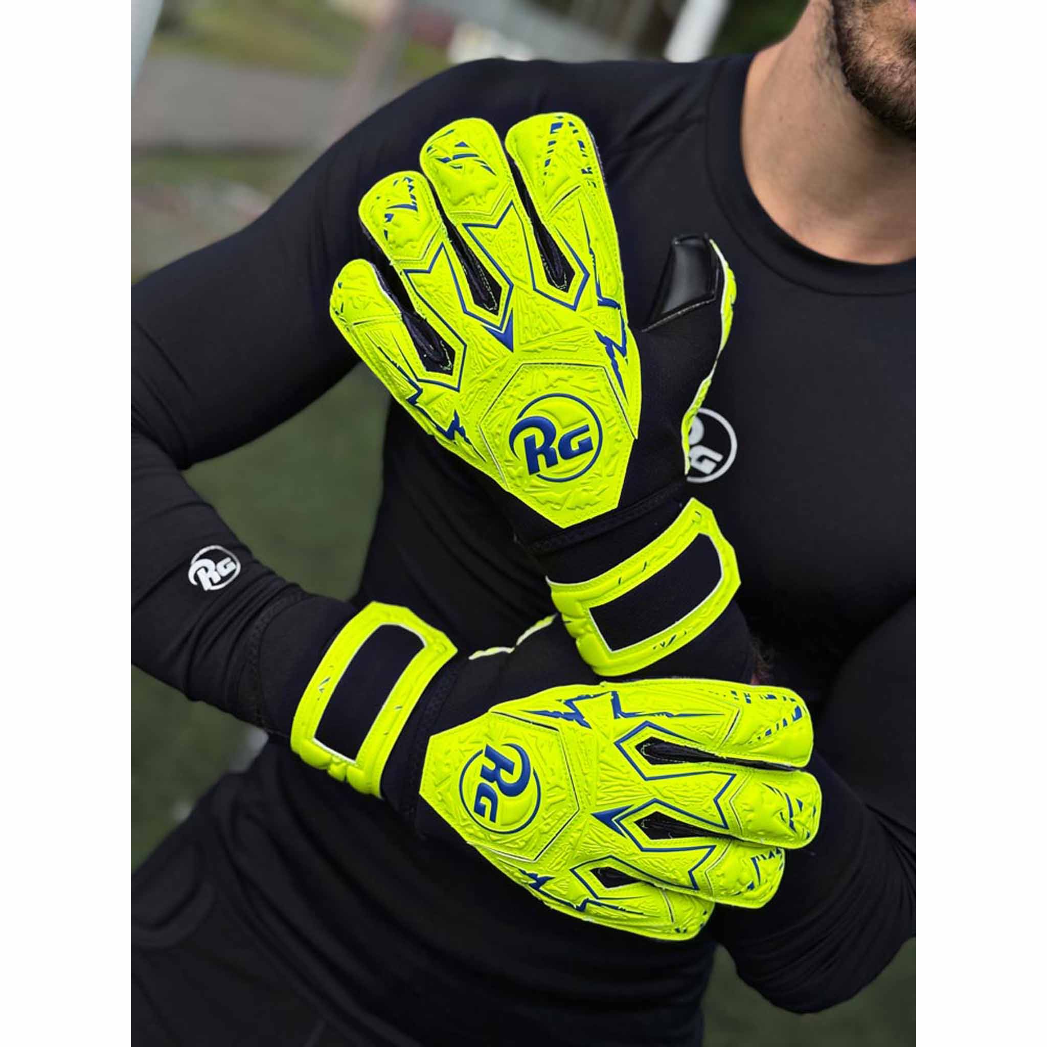 RG Goalkeeper Gloves Snaga Galaxy gants de gardien de but de soccer - Image 12