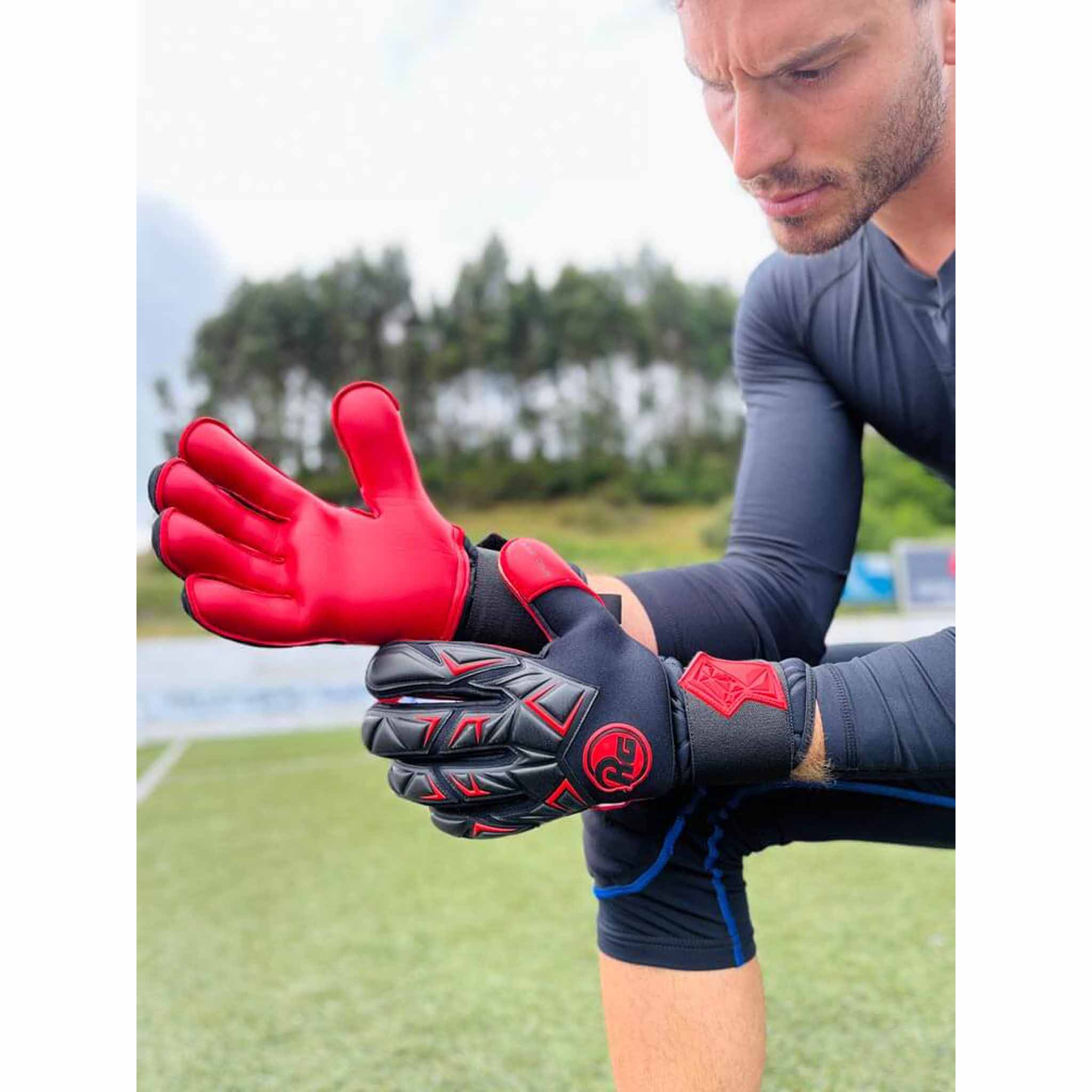 RG Goalkeeper gloves Tuanis Gants de gardien de but de soccer - Image 4
