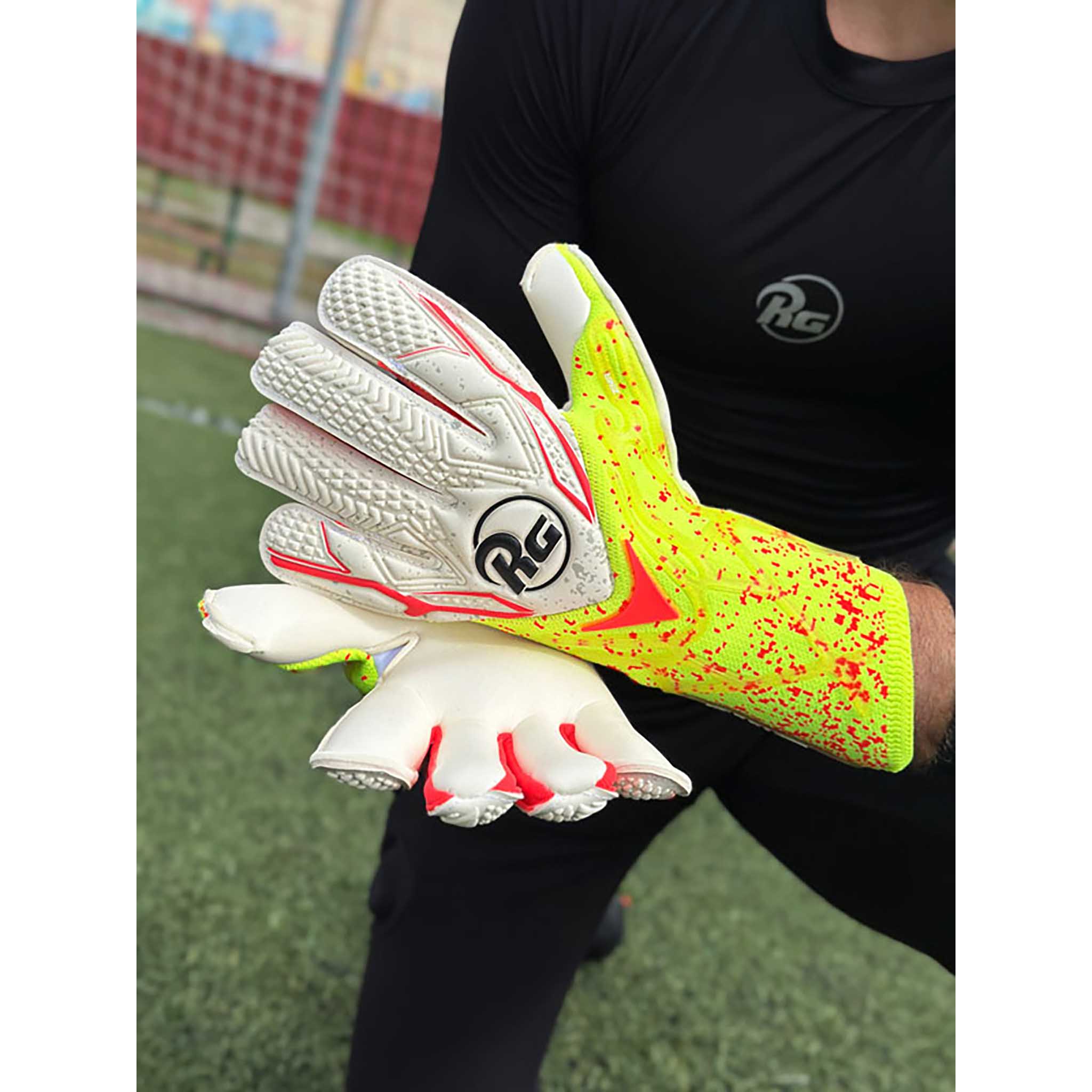 RG Goalkeeper gloves Zima gants de gardien de but de soccer - Image 4