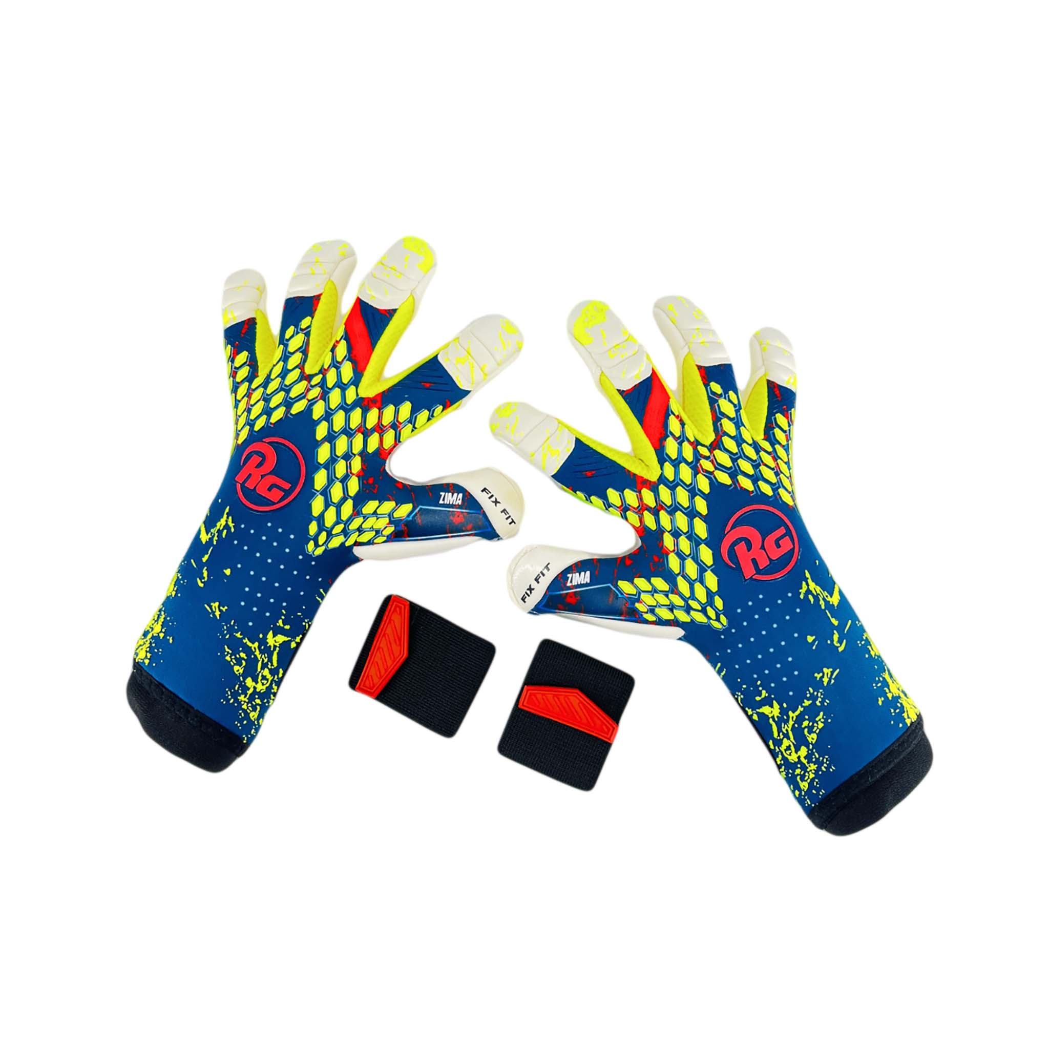 RG Goalkeeper gloves Zima gants de gardien de but de soccer - Image 4