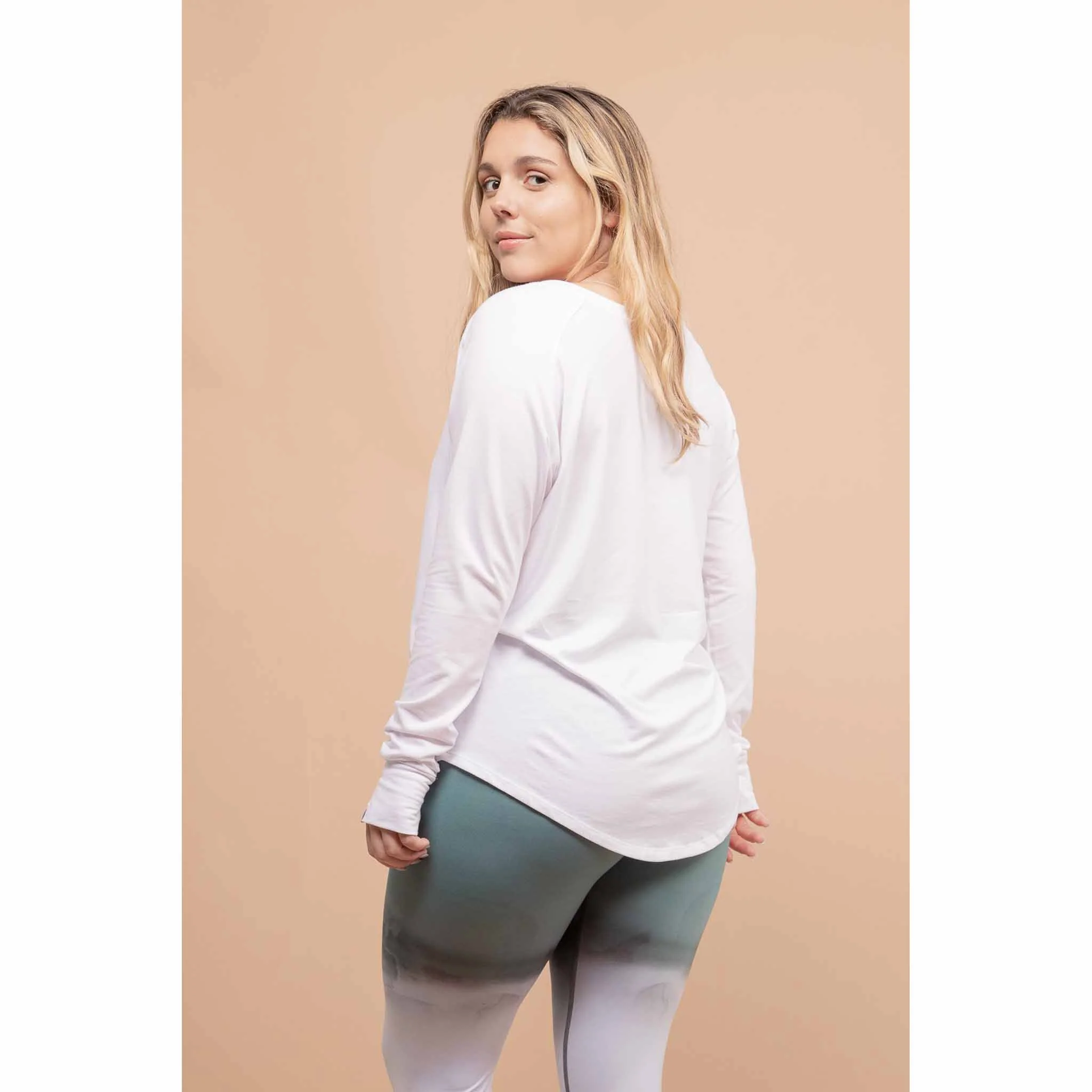 Rose Buddha Confo chandail manches longues pour femme - Image 13