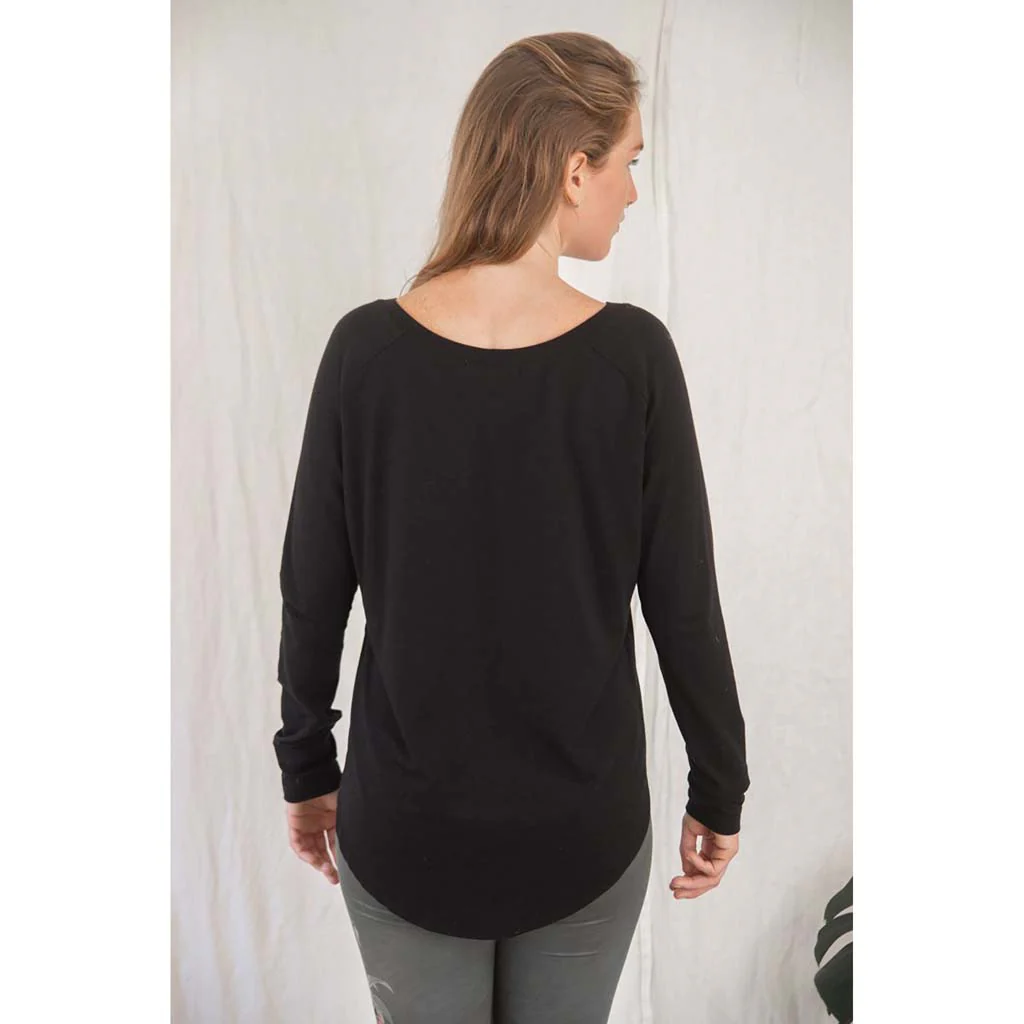 Rose Buddha Confo chandail manches longues pour femme - Image 9