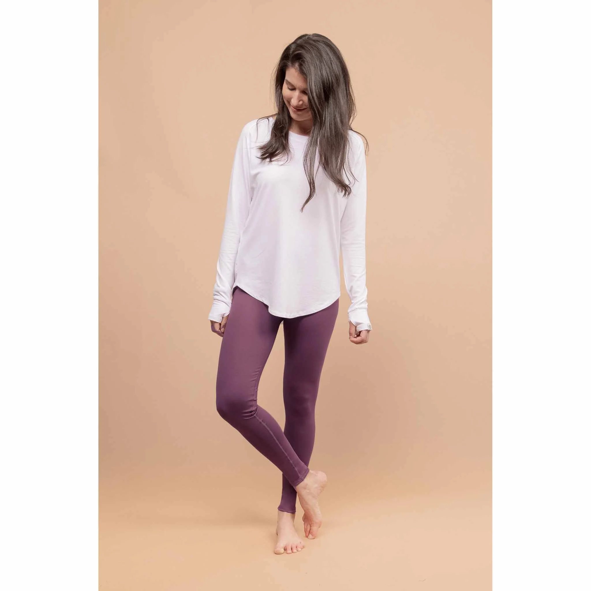 Rose Buddha Solstice leggings de yoga taille haute pour femme - Image 4