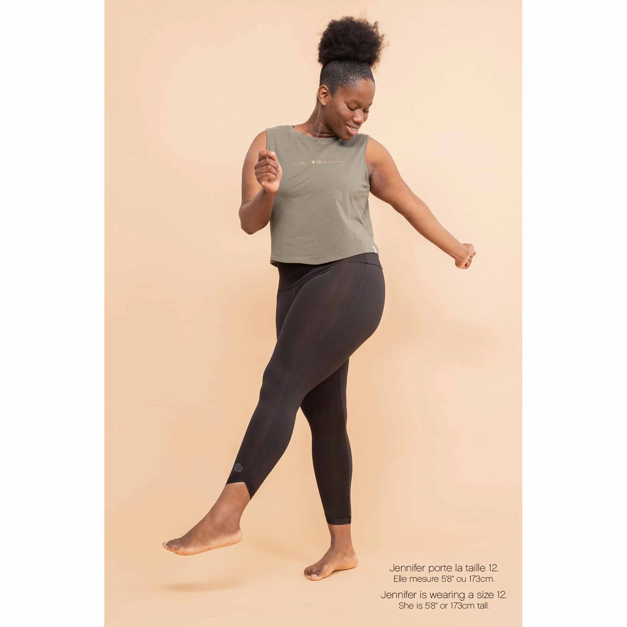 Rose Buddha X Valentine Thomas Littoral Leggings de yoga taille haute - Image 8