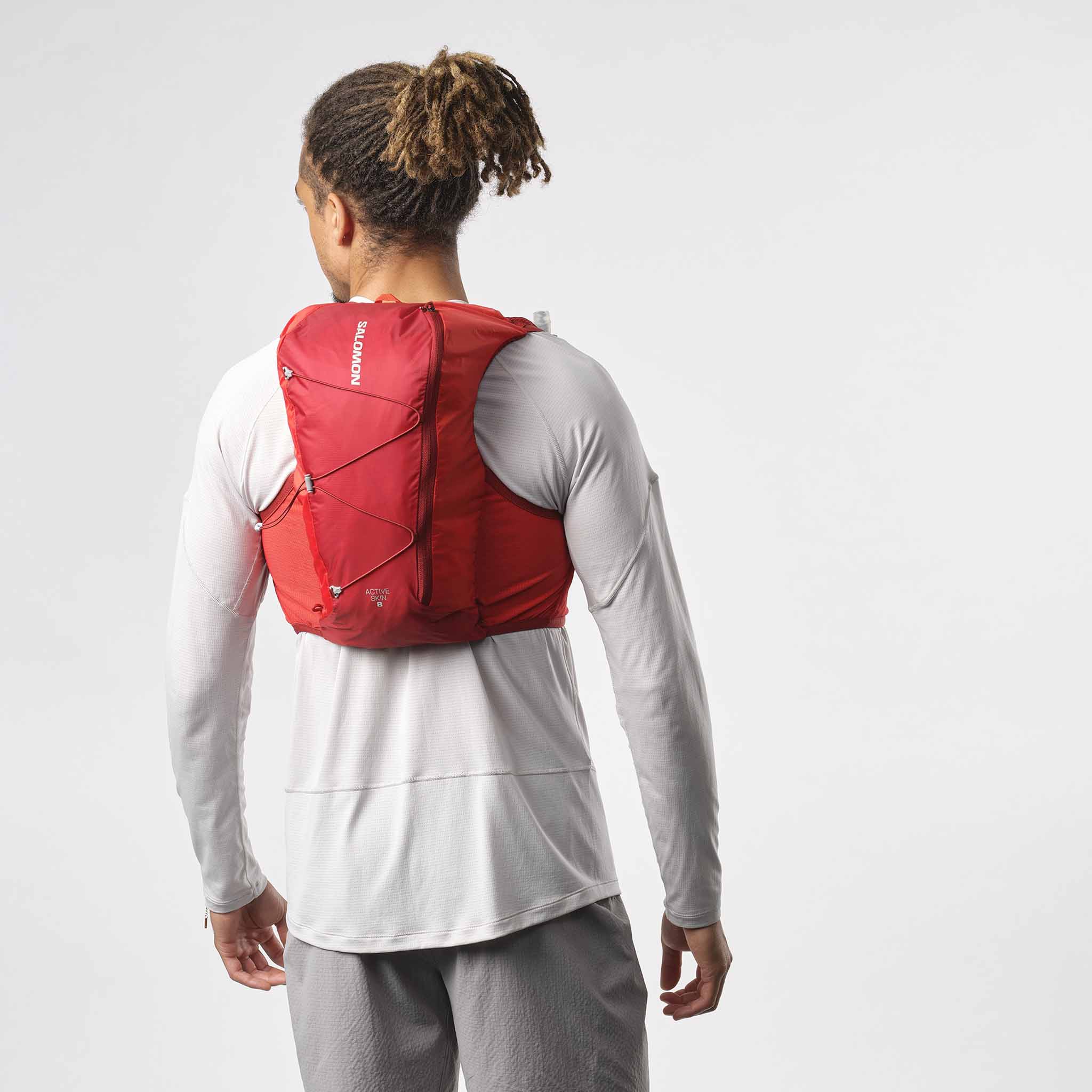 Salomon Active Skin 8 veste d'hydratation de course à pied - Image 14