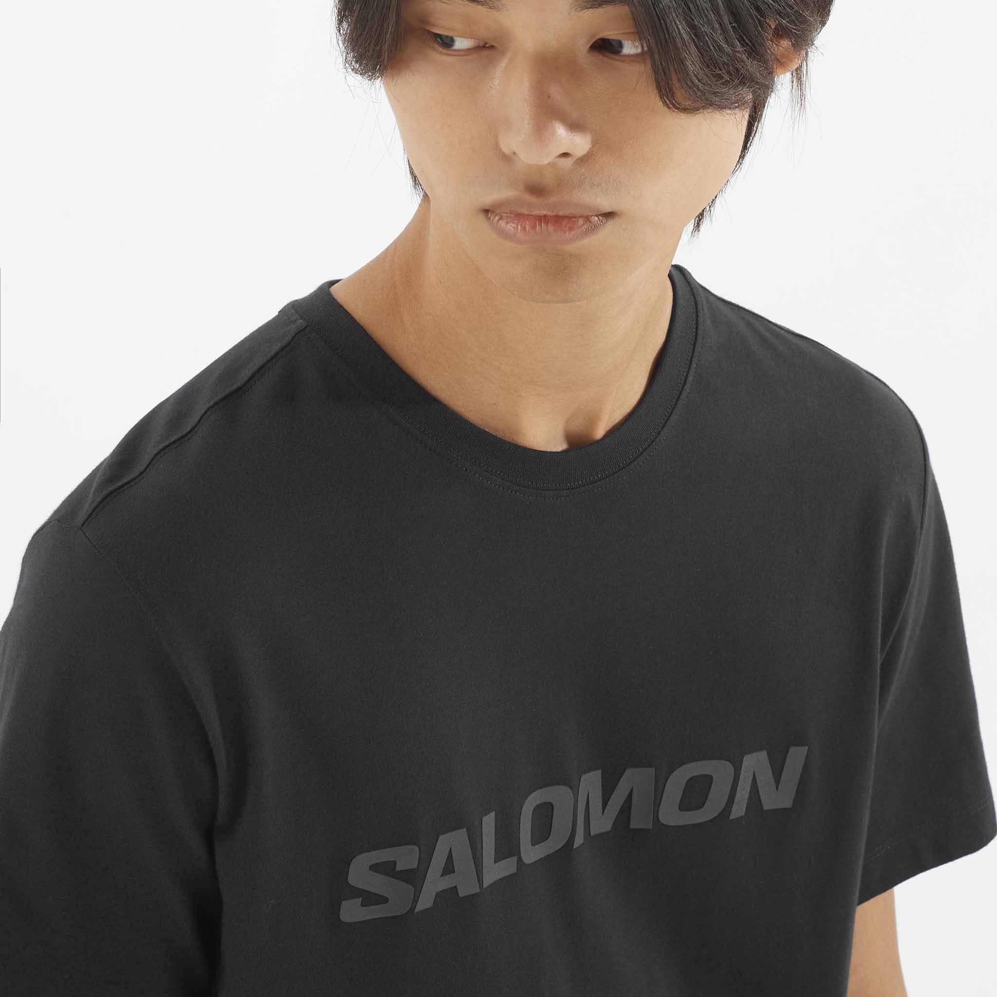 Salomon Big Logo T-shirt sport pour homme - Image 5