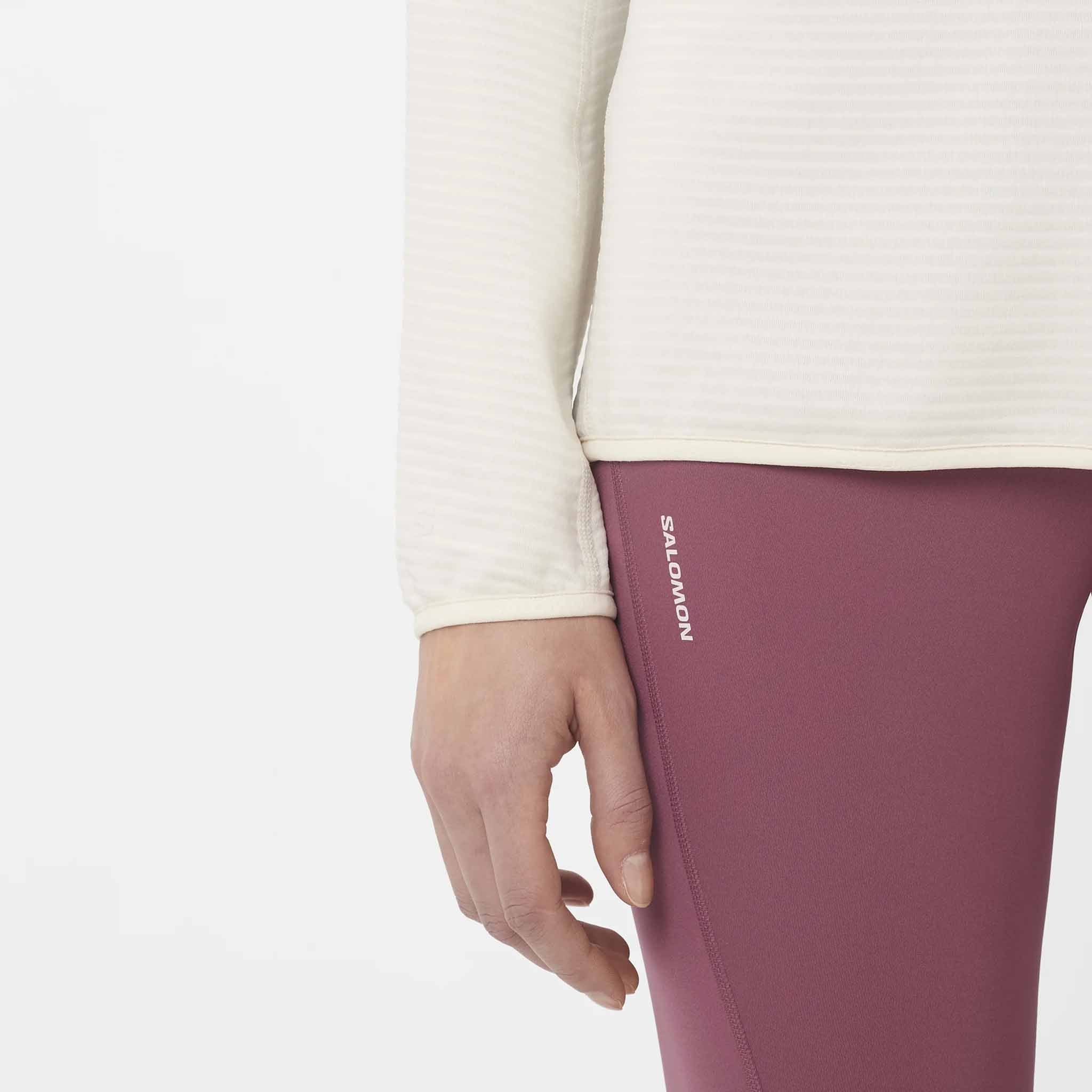 Salomon Essential Light Warm Half Zip Midlayer chandail pour femme - Image 4