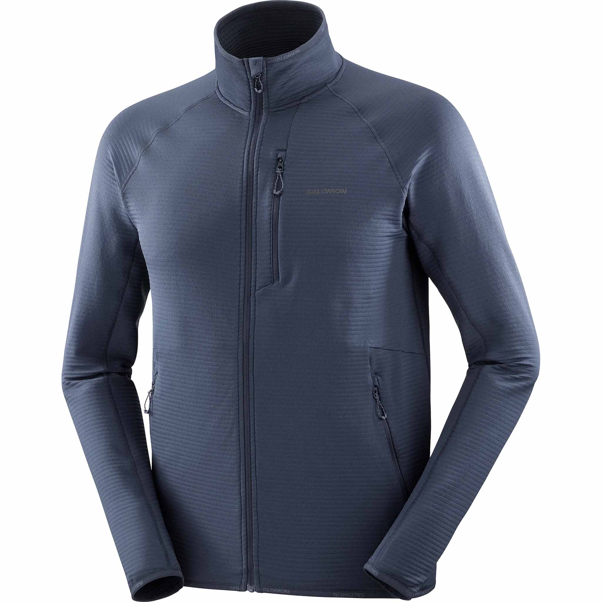 Salomon Essential Lightwarm Full Zip Midlayer chandail de course pour homme - Image 7