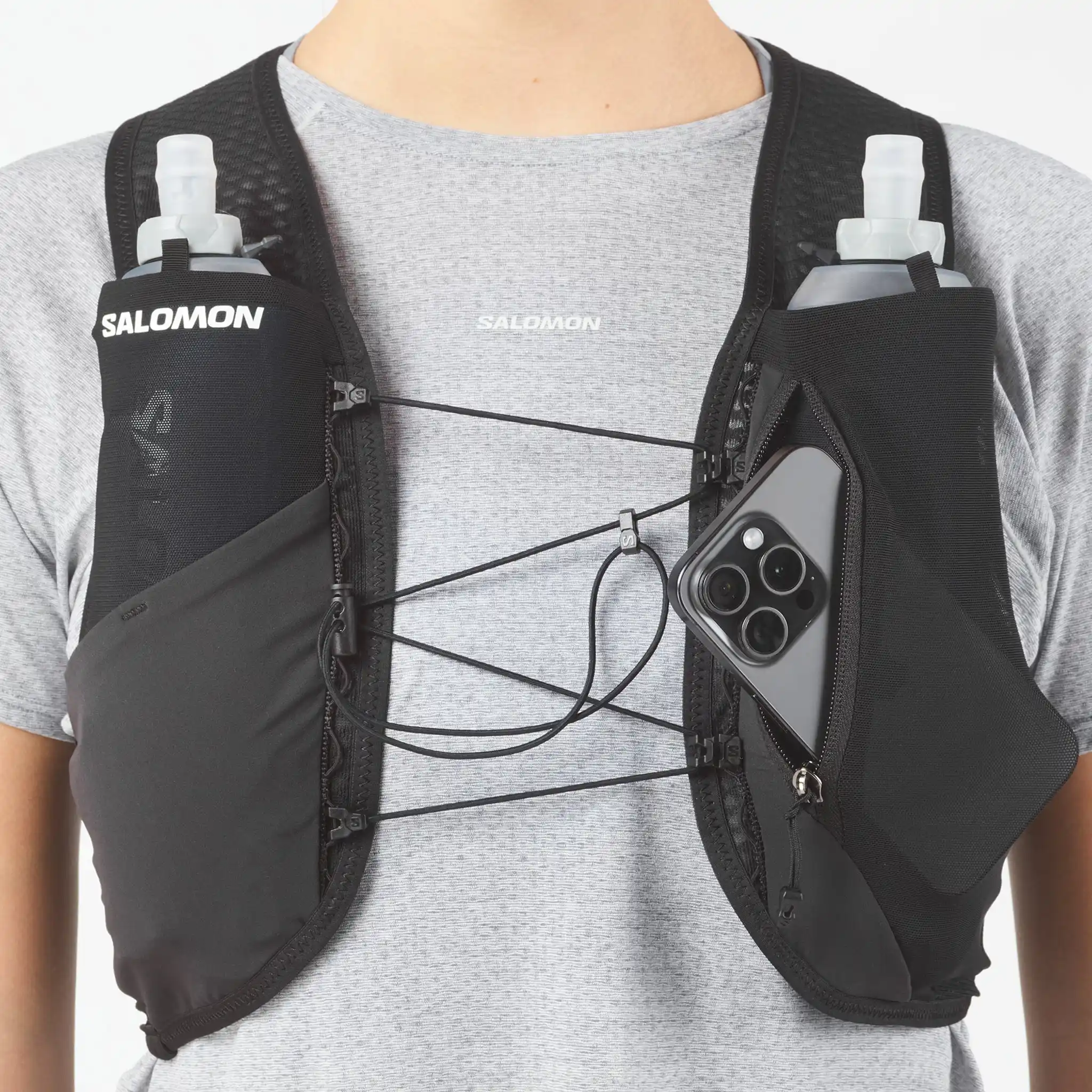 Salomon GRAVEL Skin 4 veste d'hydratation de course à pied - Image 5