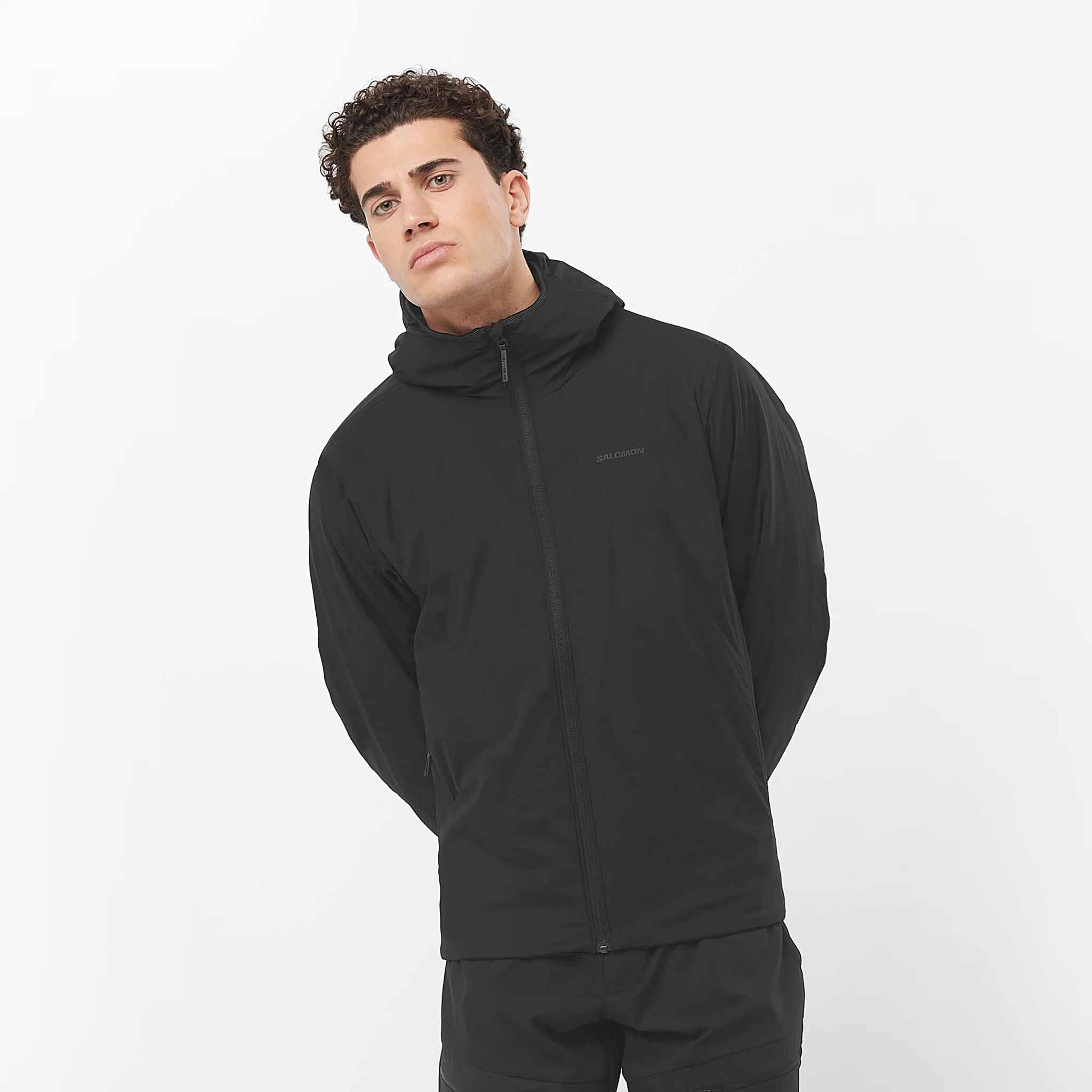 Salomon Mountain Flex Hooded Jacket manteau de course à pied homme