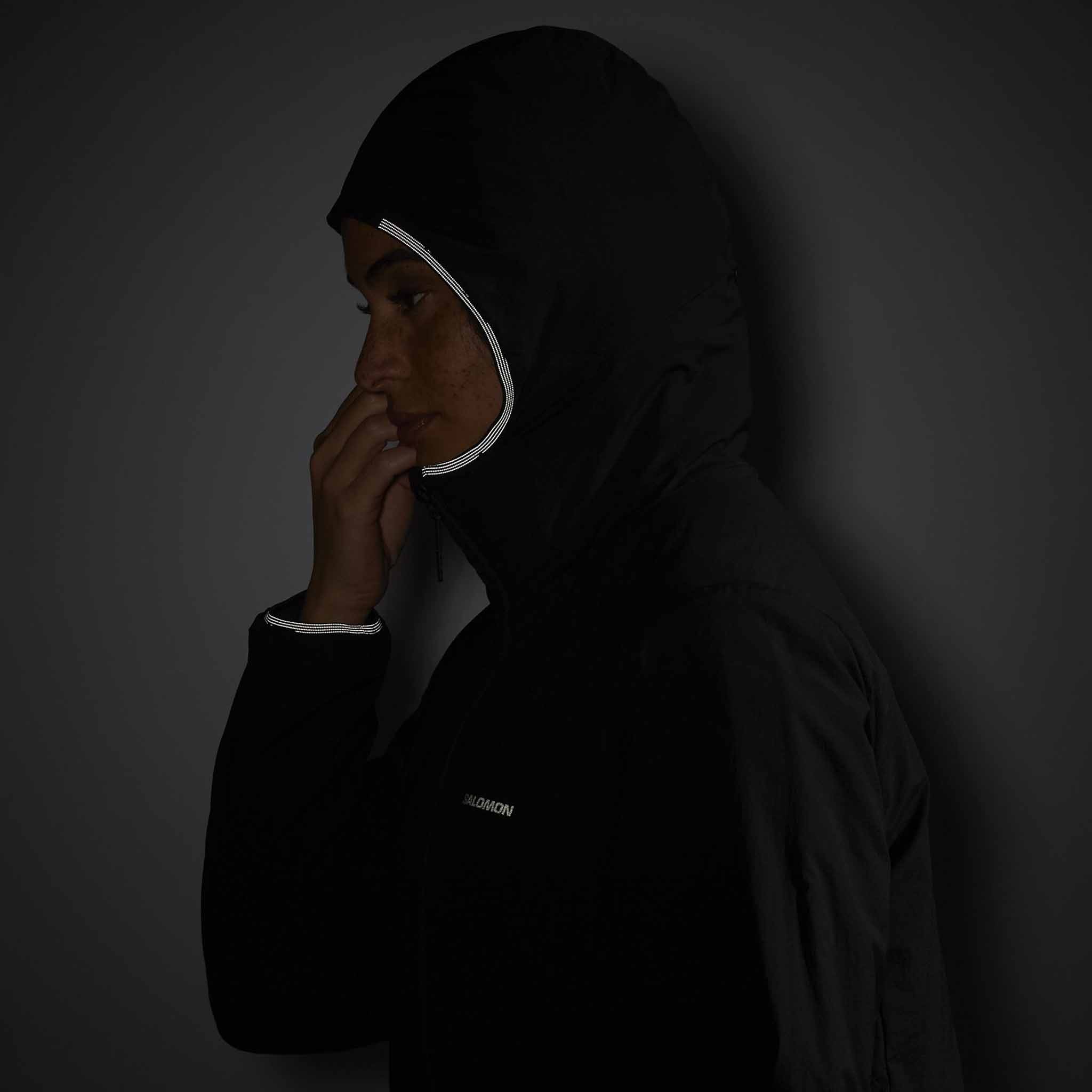 Salomon Mountain Flex manteau à capuche isolé femme - Image 4