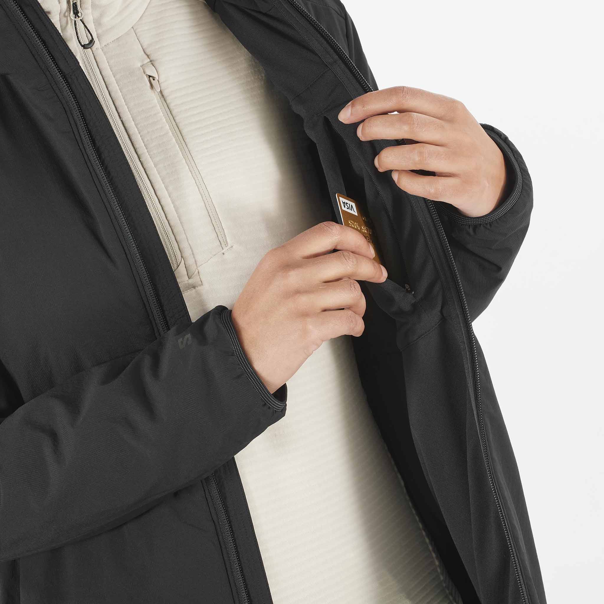 Salomon Mountain Flex manteau à capuche isolé femme - Image 9